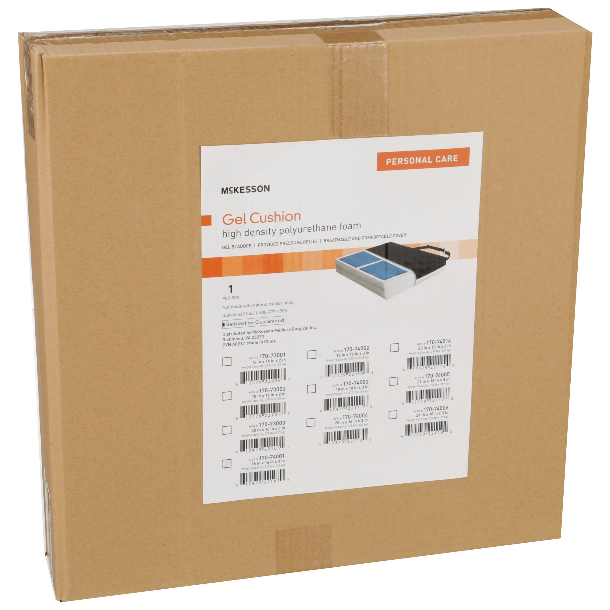 McKesson Brand - 170-74001 McKesson Molded Foam Seat Cushion