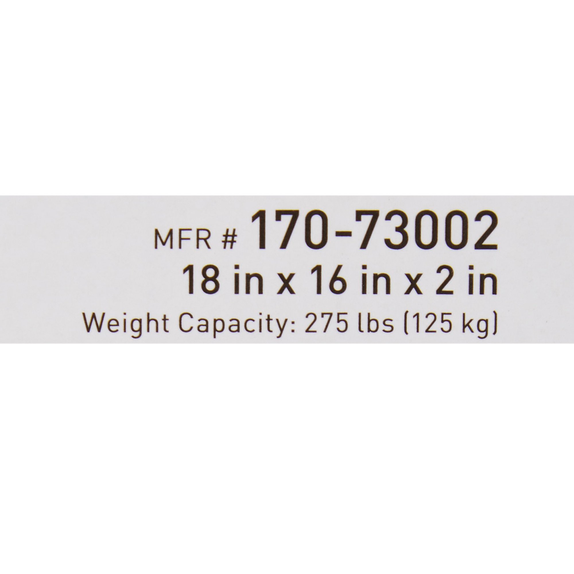 McKesson Brand - 170-73002 McKesson Gel Protekt Seat Cushion