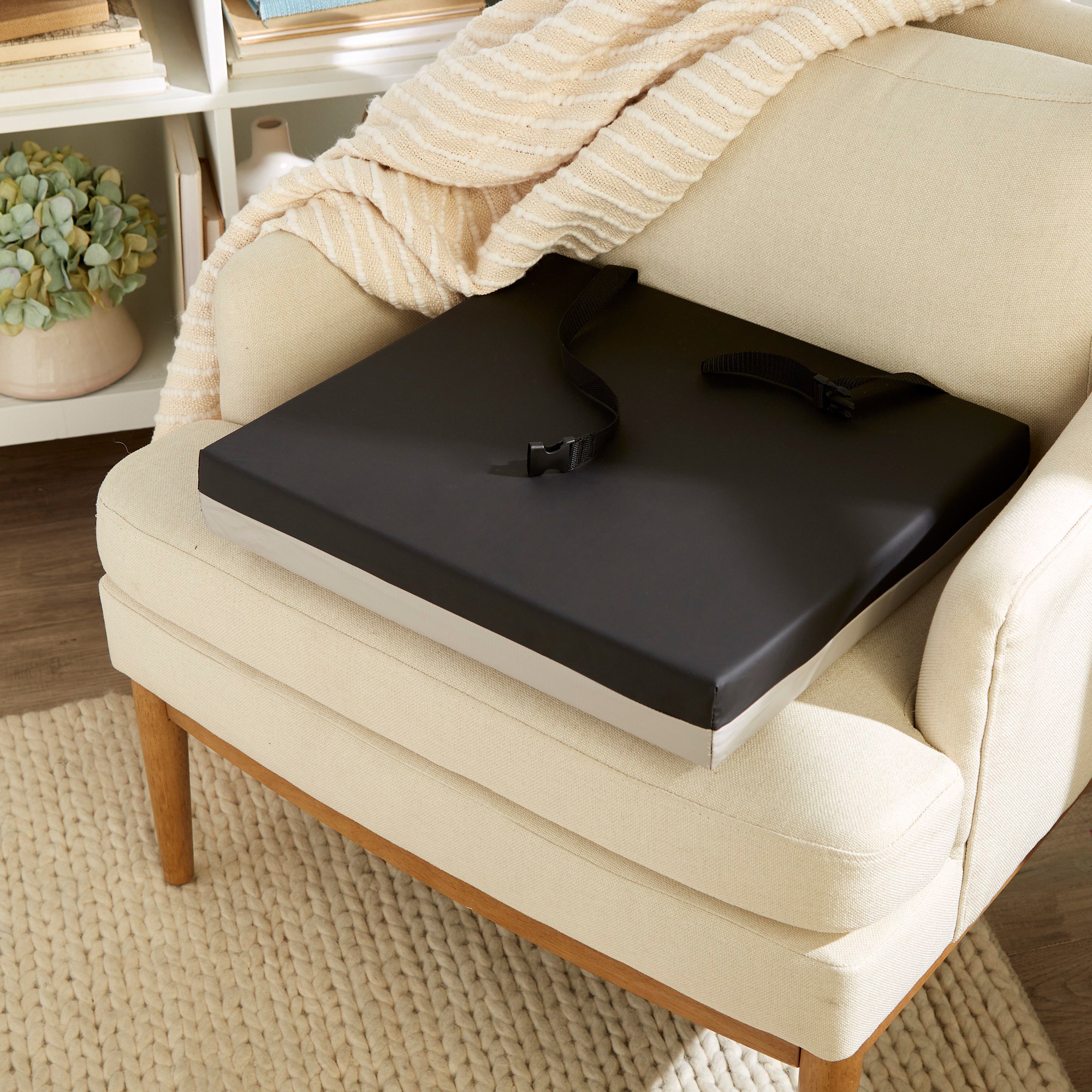 McKesson Brand 170-71008 - McKesson Foam Seat Cushion, 20 x 18 x 3 Inch - 1/Each, 5/Case