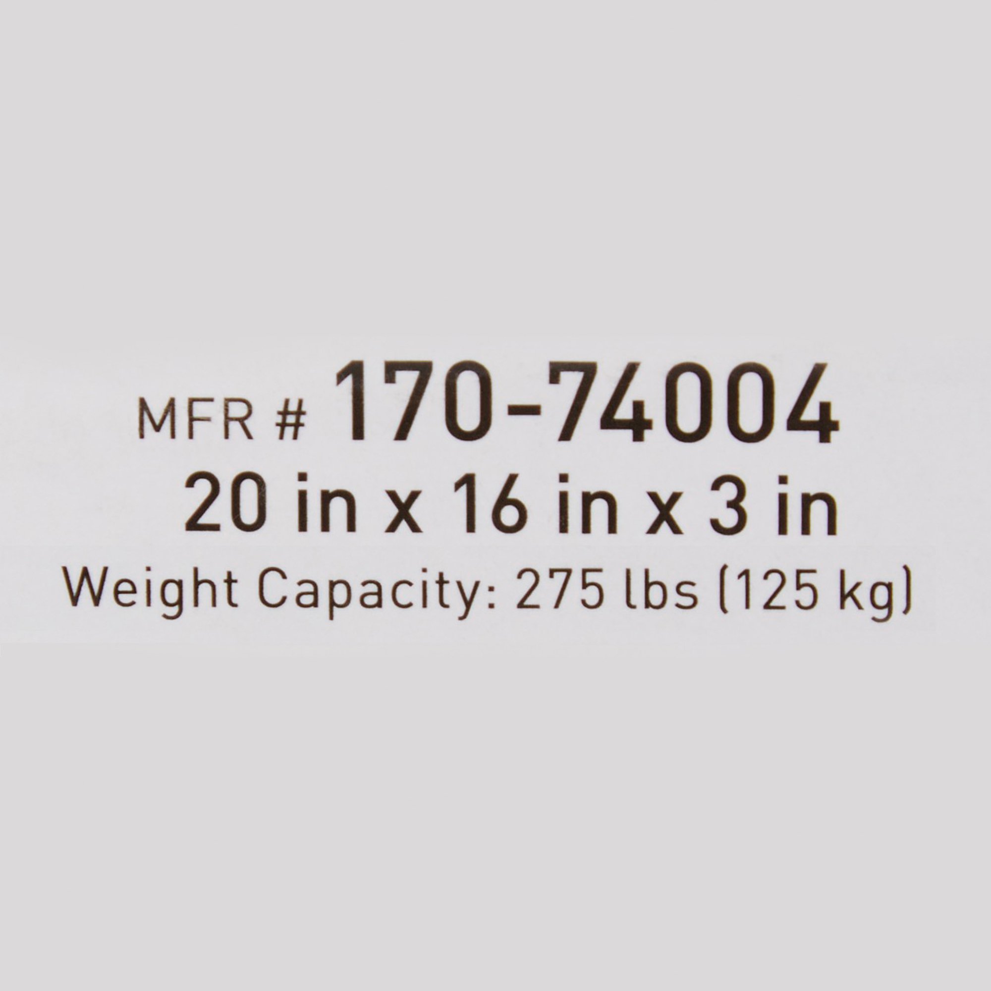 McKesson Brand - 170-74004 McKesson Molded Foam Seat Cushion