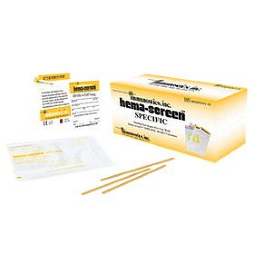 Immunostics - HSGDENV-20 Home Kit Mailer Hema-Screen™ Specific