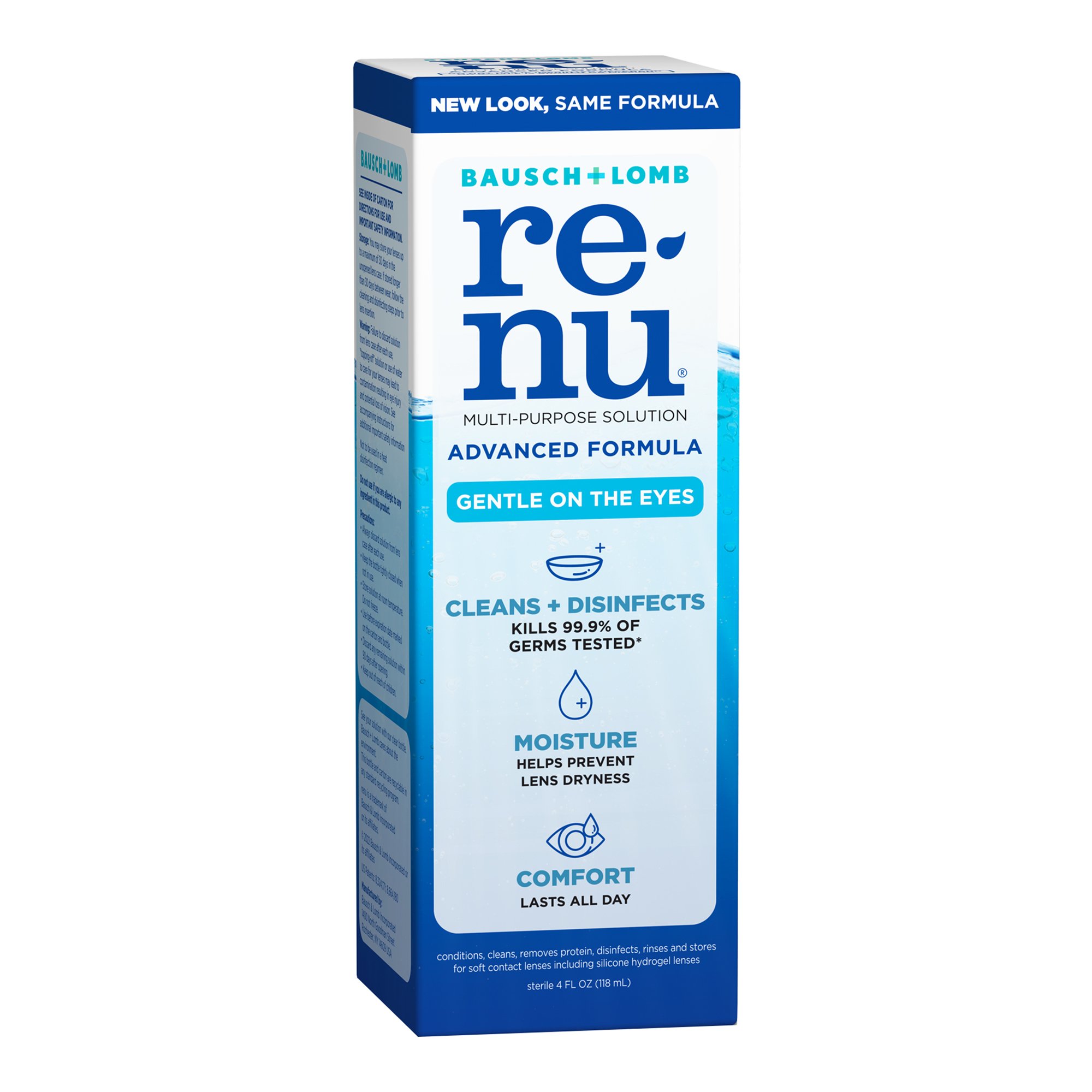 Valeant Pharmaceuticals 31011904301 - Bausch + Lomb Renu Advanced Formula Multi-Purpose Solution - 1/Each