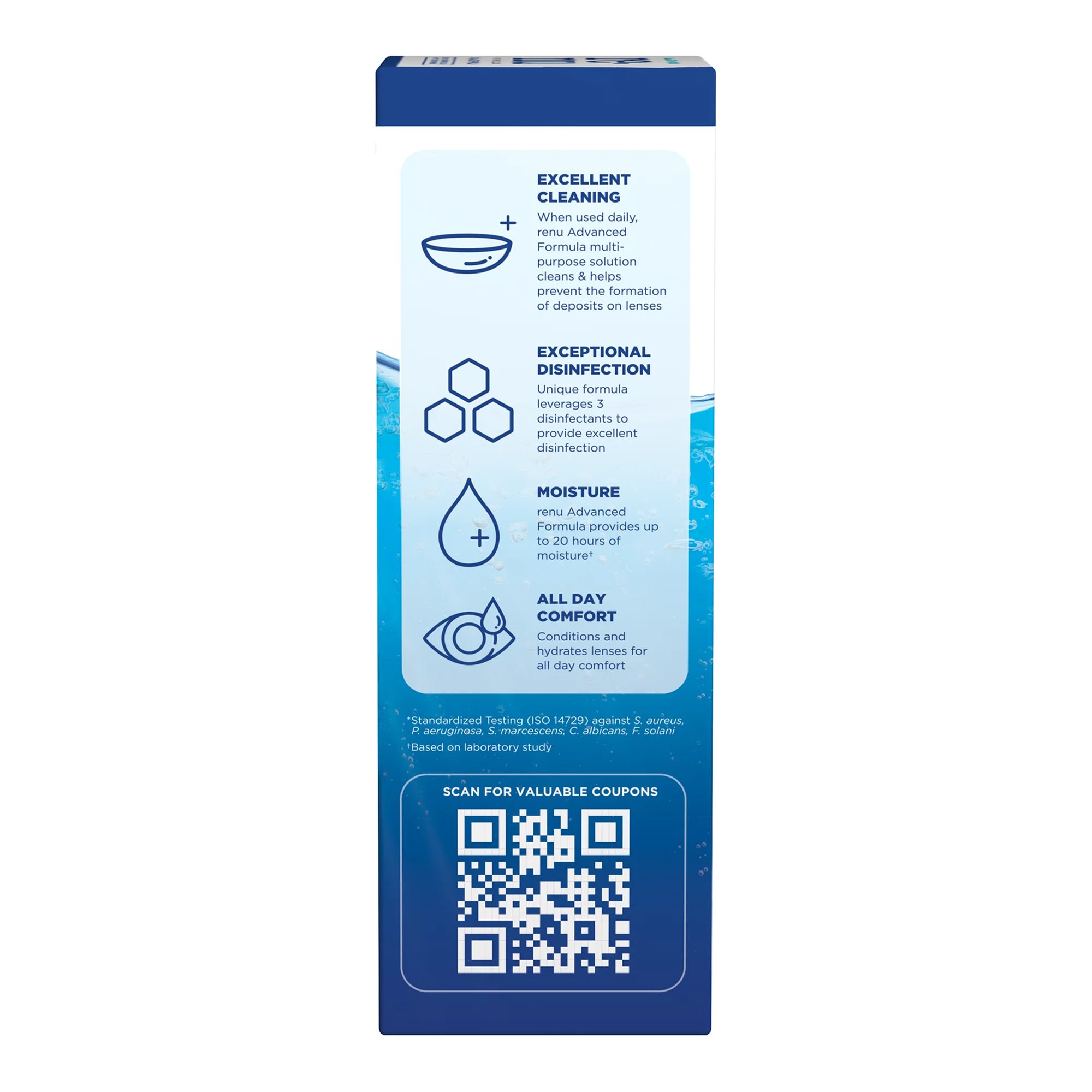 Valeant Pharmaceuticals 31011904301 - Bausch + Lomb Renu Advanced Formula Multi-Purpose Solution - 1/Each