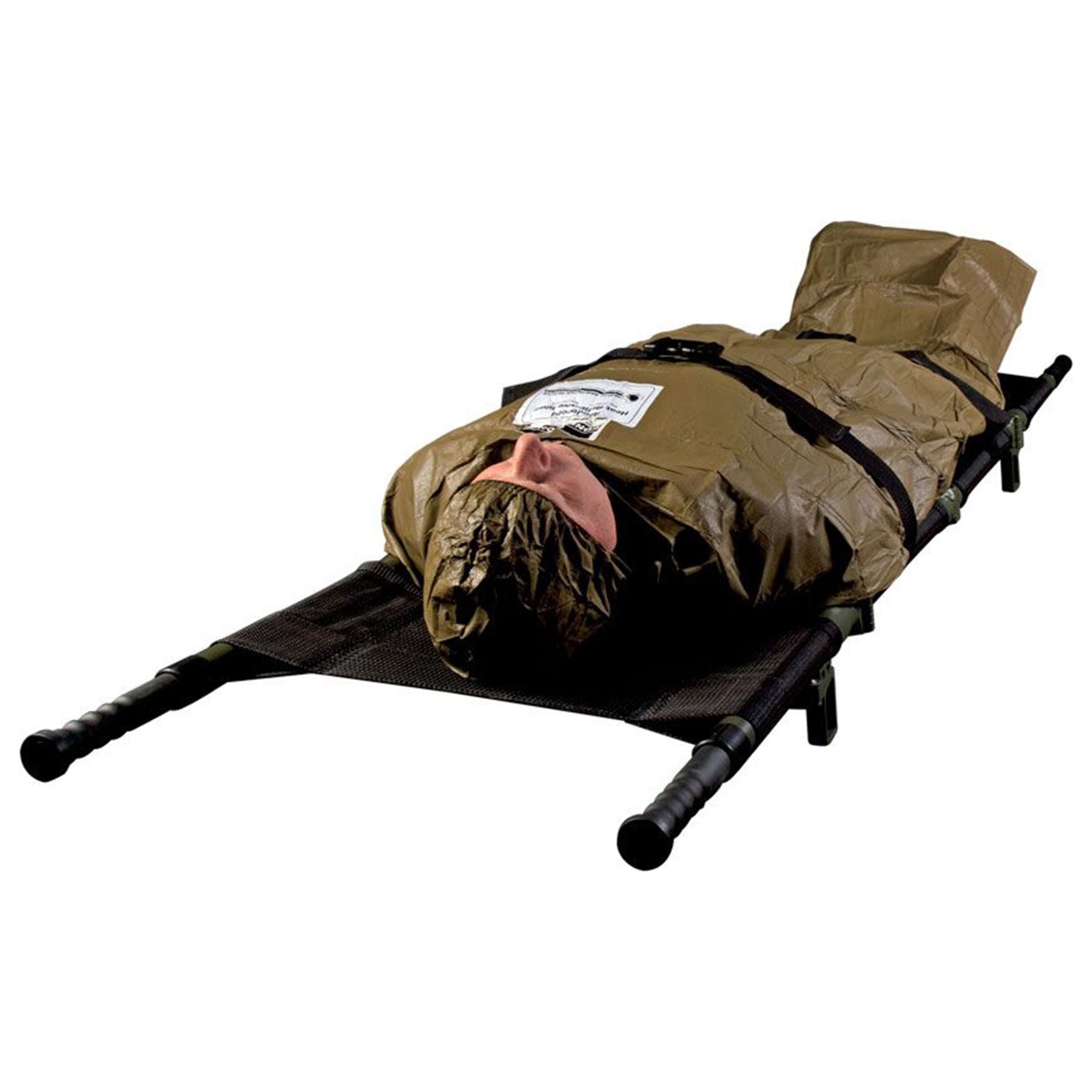 North American Rescue - ZZ-0051 Heat Reflective Shell North American Rescue® 78 X 43 Inch 4-Ply Composite Fabric 1 lb.,13 oz. Brown