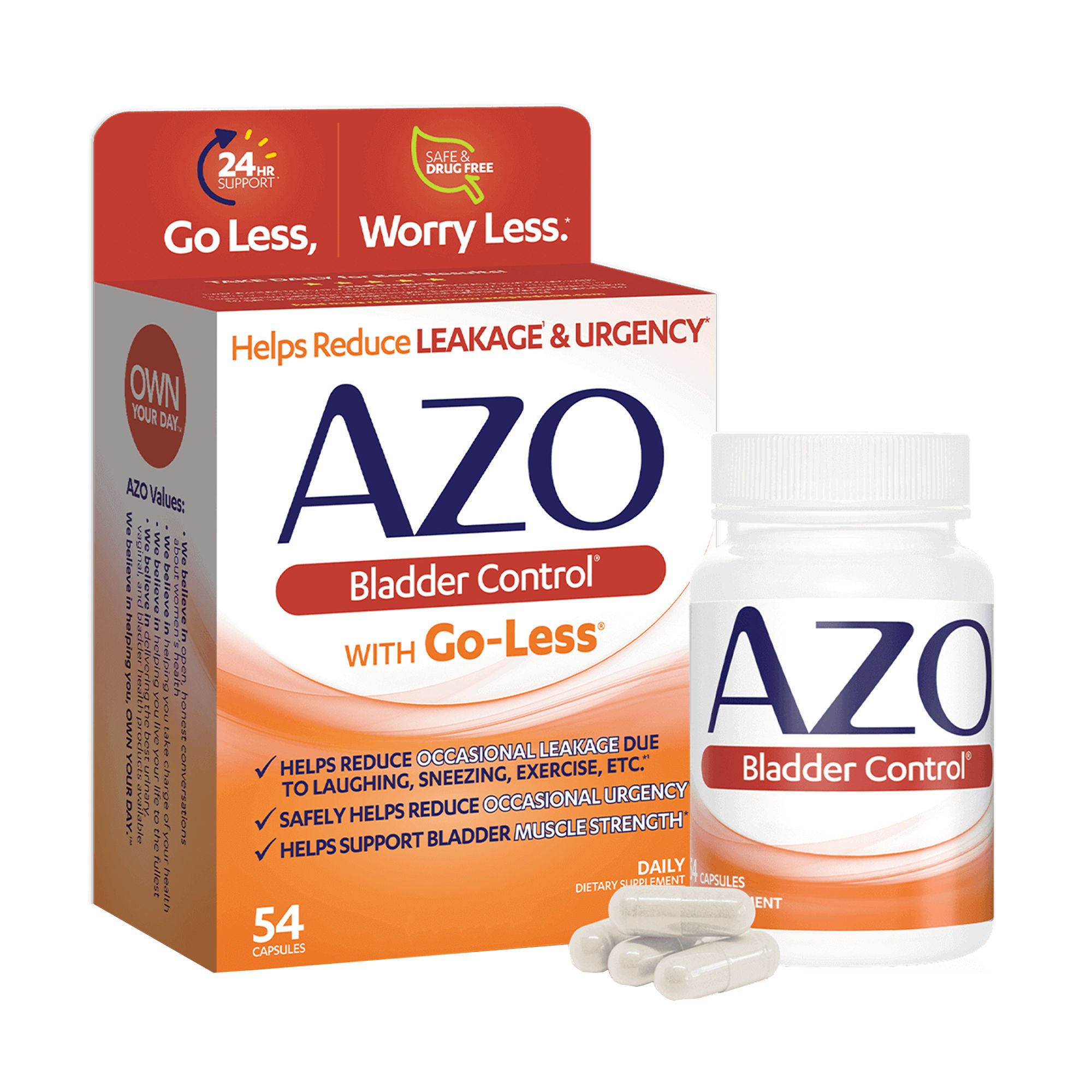 i-Health Inc - 78765176002 AZO® Bladder Control with Go-Less Capsules