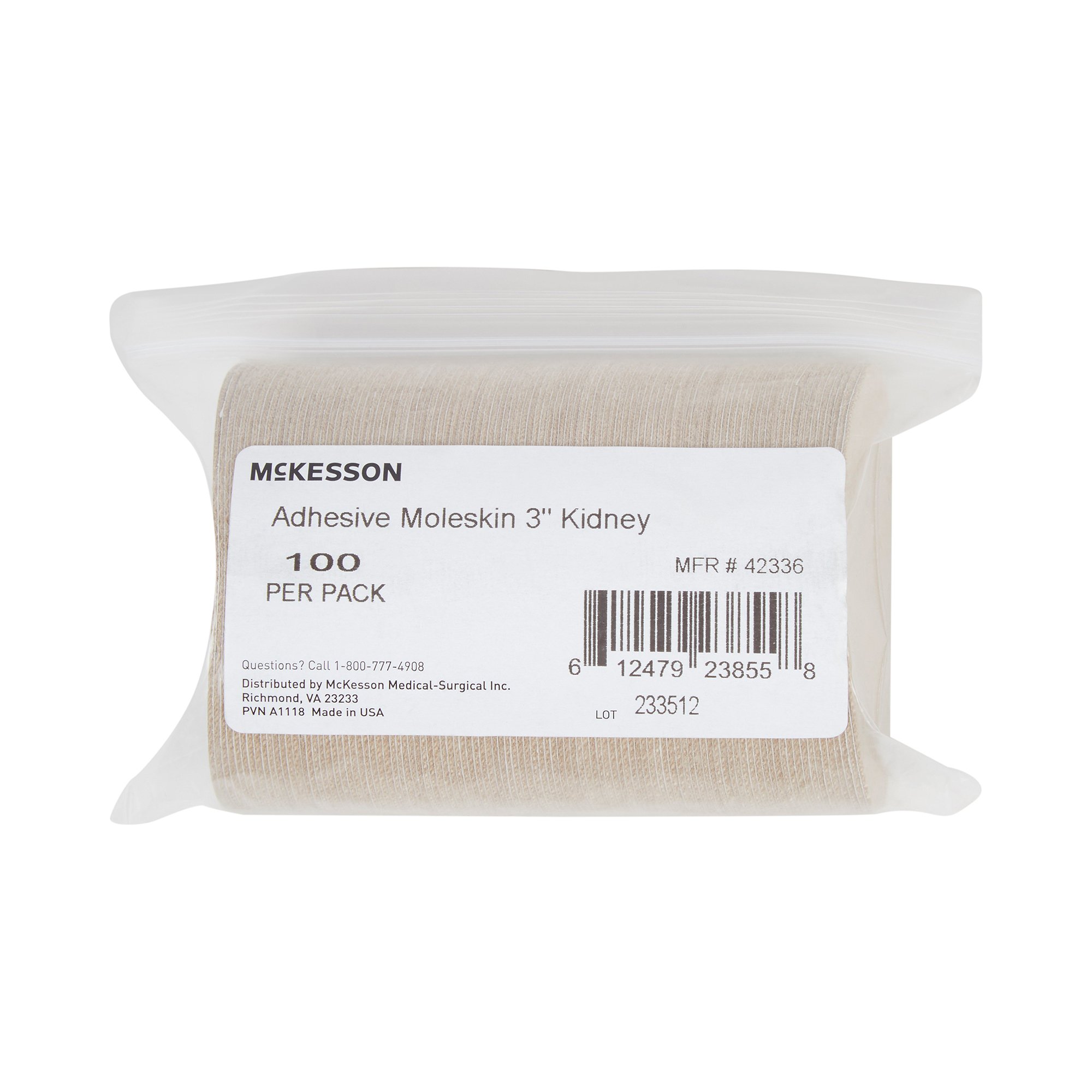 McKesson Brand 42336 - McKesson Protective Pad, One Size Fits Most - 100/Pack, 1000/Case