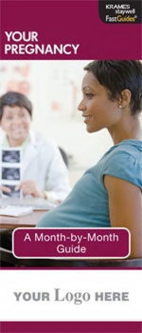Krames Corp - 72028 Patient Brochure Krames® FastGuide Your Pregnancy Month-by-Month AHA