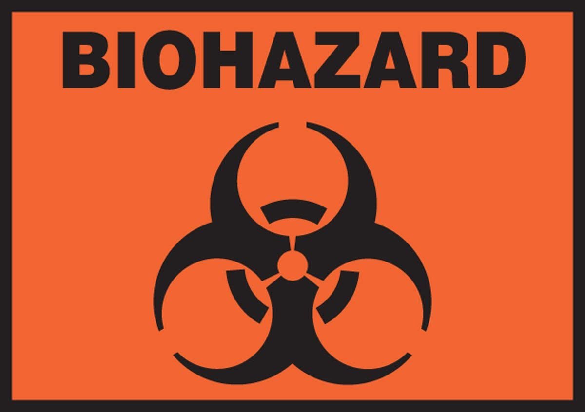 Accuform Signs - LBHZ506VSP Accuform Signs Biohazard Pre-Printed Label