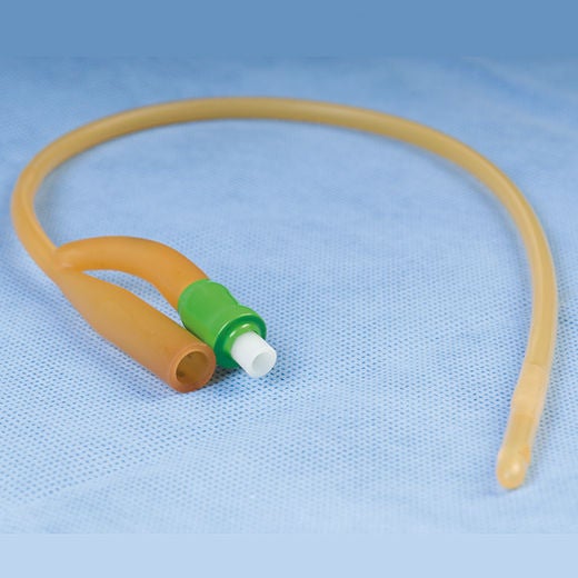 Amsino International - AS42030 Foley Catheter AMSure® 2-Way Standard Tip 30 cc Balloon 30 Fr. Silicone Coated Latex