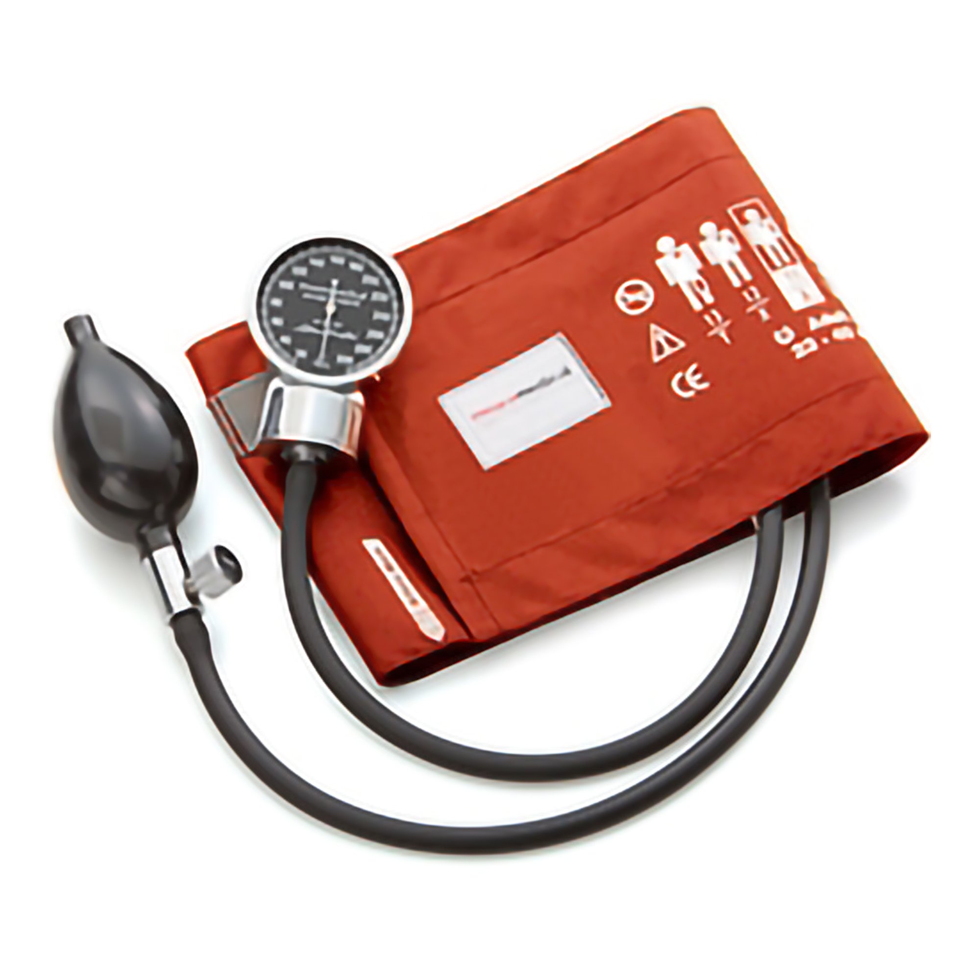 McKesson Brand 720-11AORMM - McKesson Deluxe Aneroid Sphygmomanometer with Adult Cuff, 2-Tube, Pocket Size - 1/Each, 20/Case