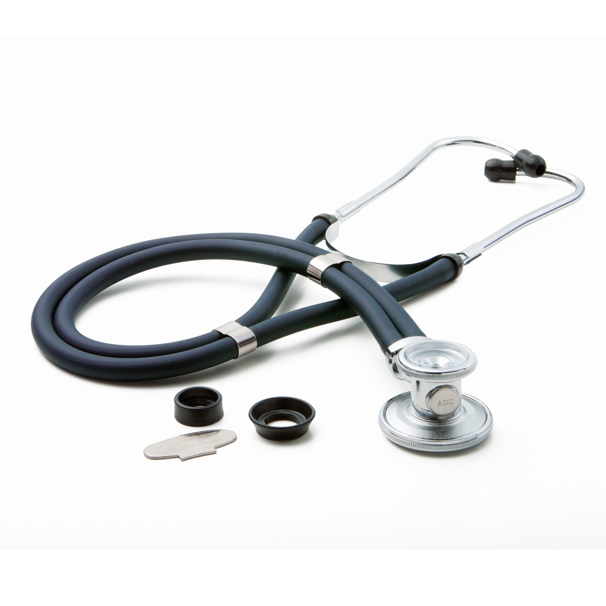 American Diagnostic Corp - 769-641-11AN Reusable Aneroid / Stethoscope Fanny Pack Kit Pro's Combo IV™ 23 to 33 cm Adult Cuff Dual Head Sprague Stethoscope Pocket Aneroid
