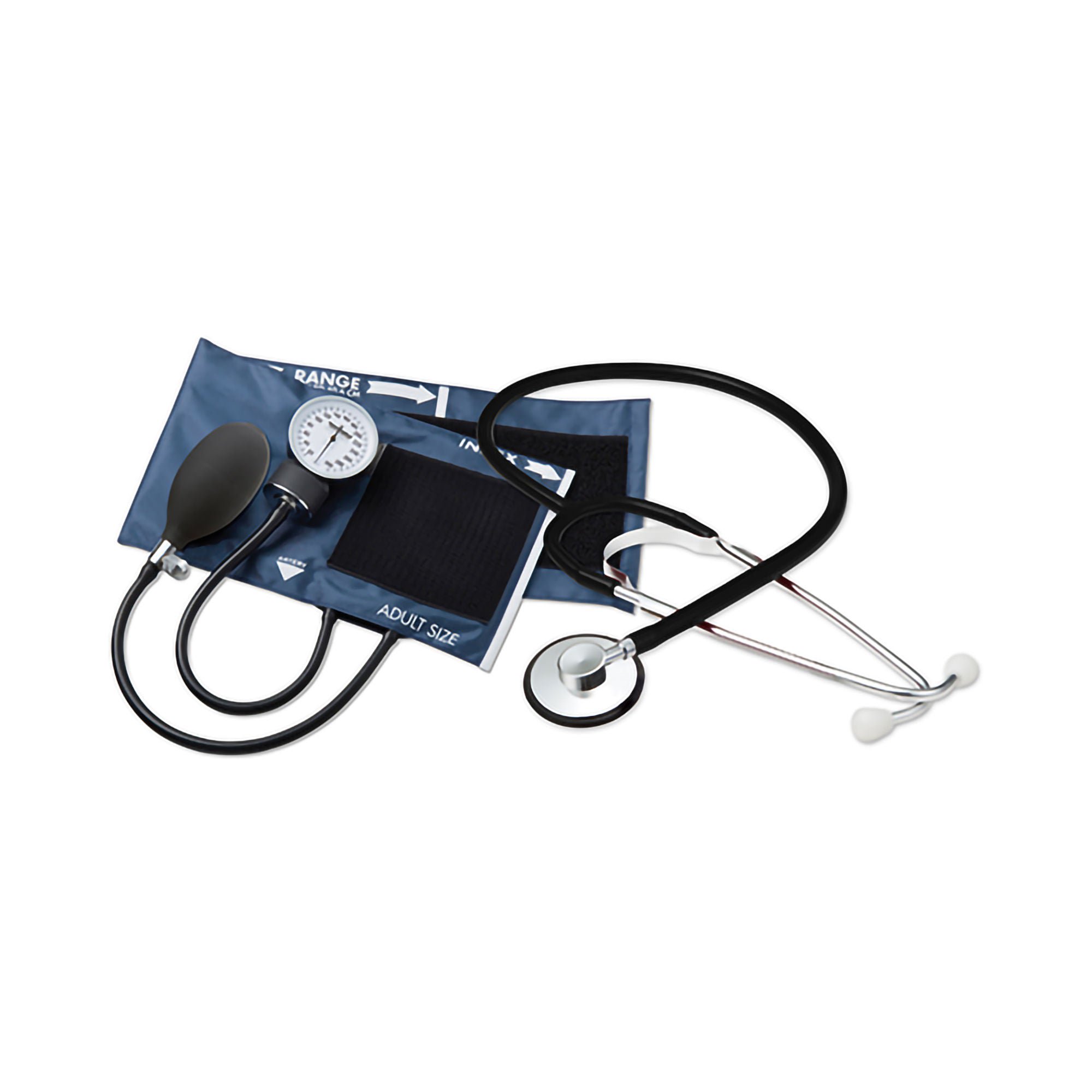 McKesson Brand - 775-660-11ANMM McKesson Aneroid Sphygmomanometer/Nurse Stethoscope Kit