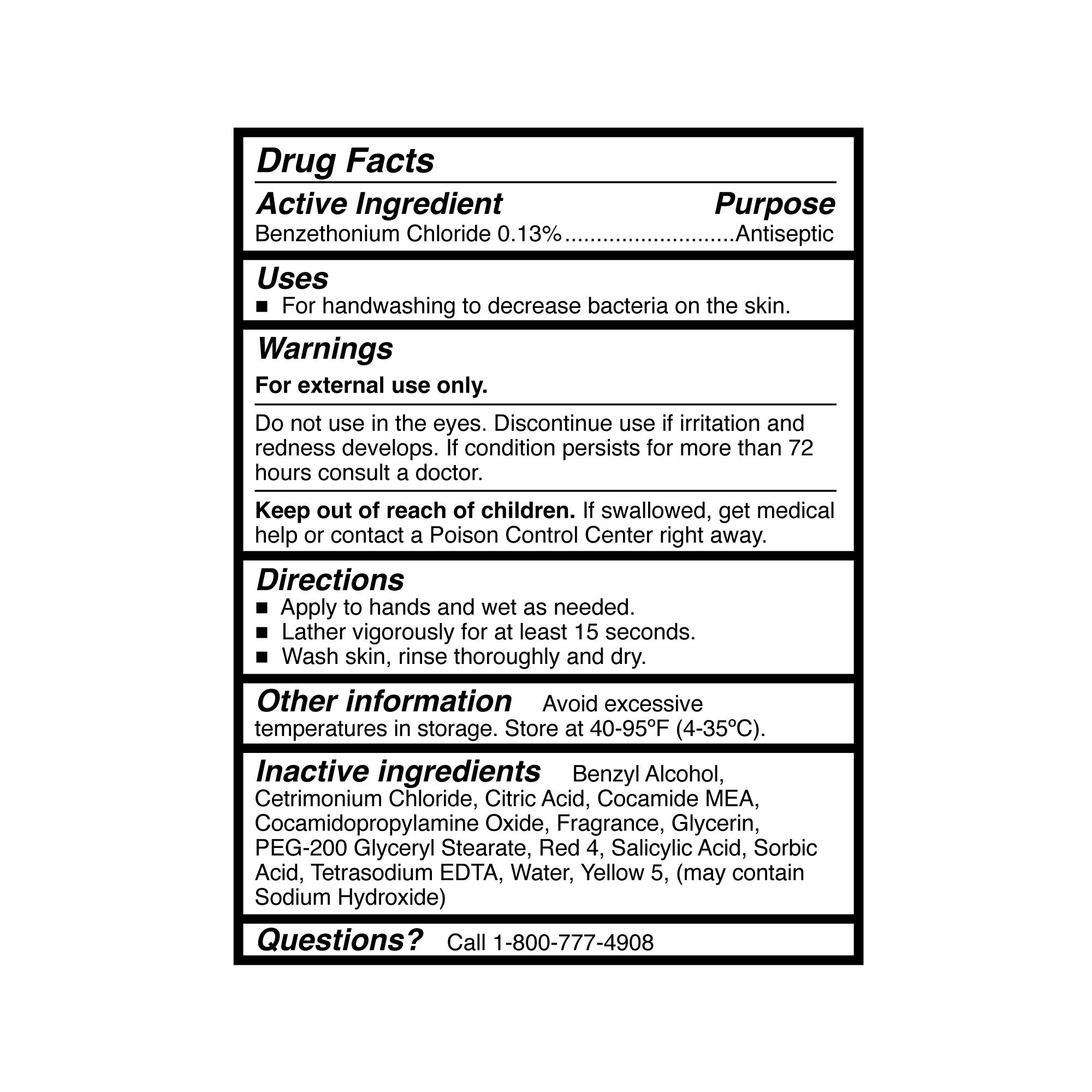 McKesson Brand - 53-28066-1000 McKesson Clean Scent Antibacterial Soap