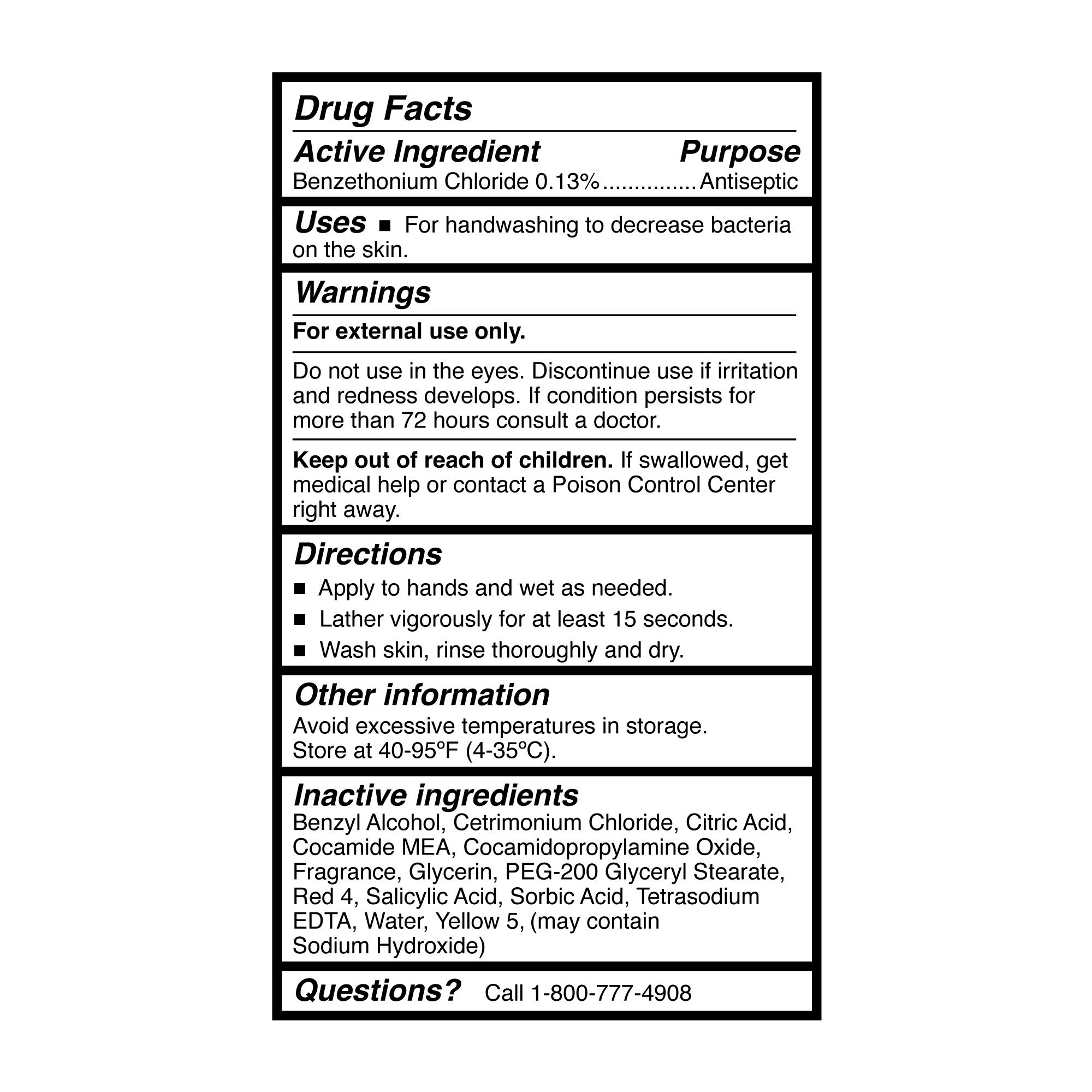 McKesson Brand - 53-28063-8 McKesson Clean Scent Antibacterial Soap