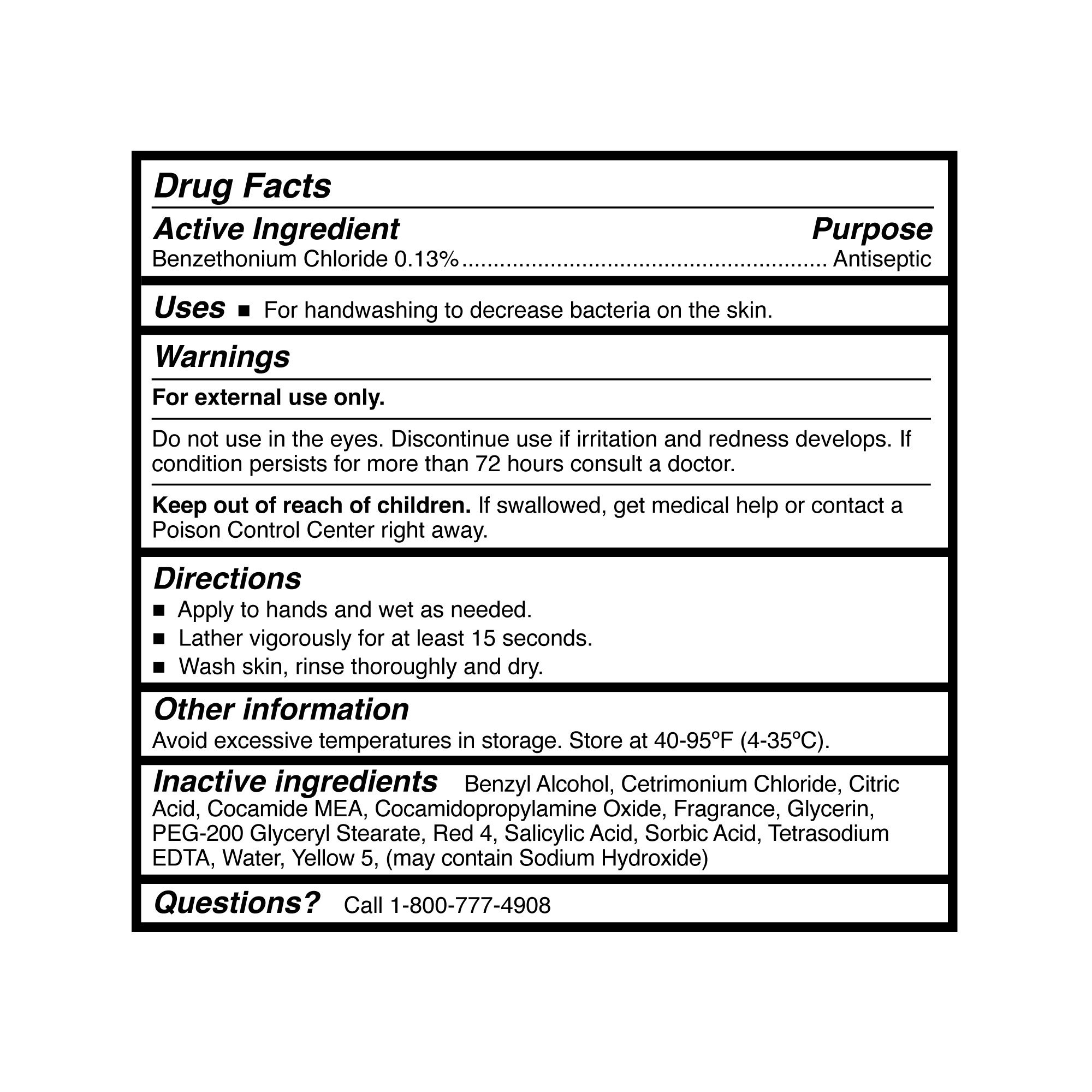 McKesson Brand - 53-28067-18 McKesson Clean Scent Antibacterial Soap