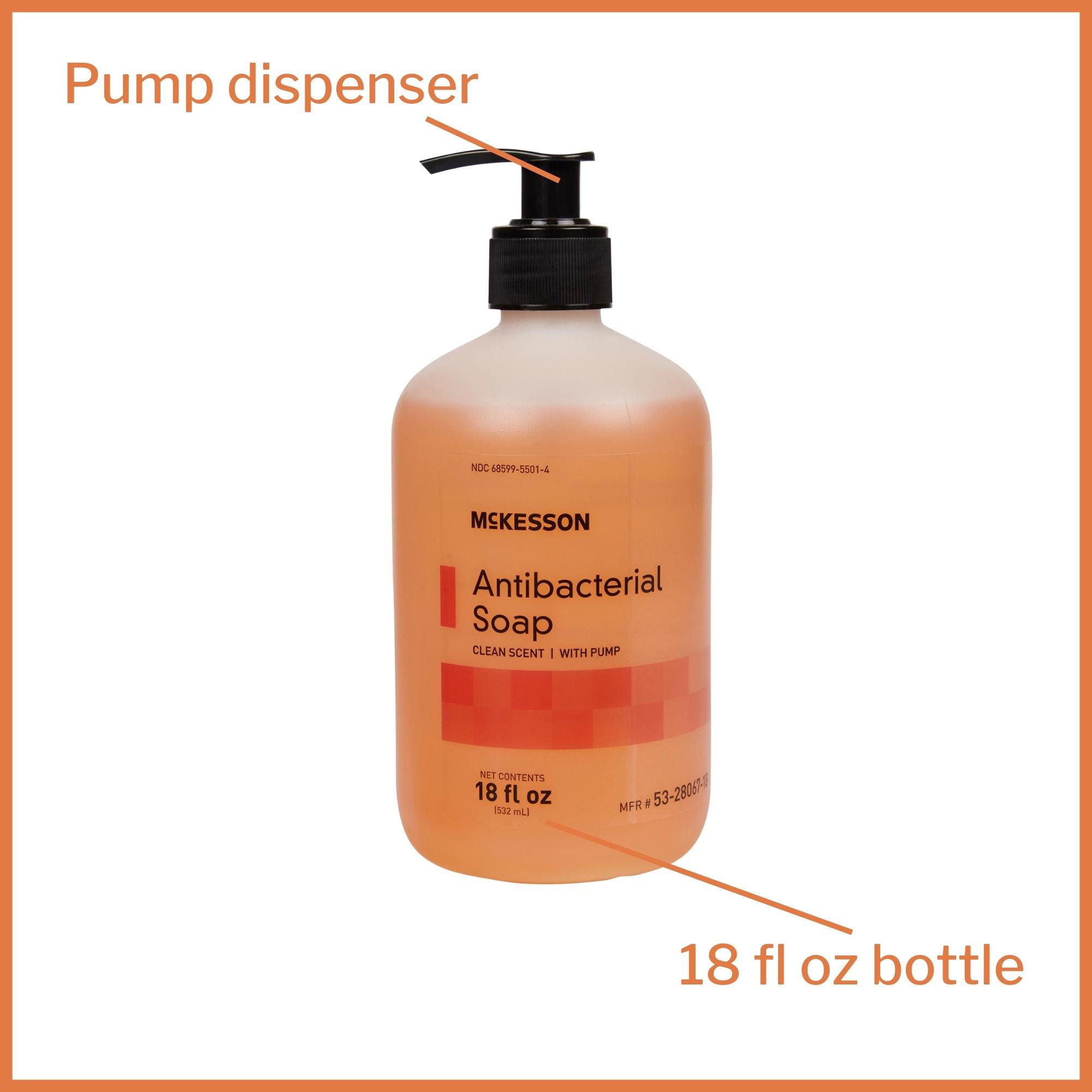 McKesson Brand - 53-28067-18 McKesson Clean Scent Antibacterial Soap