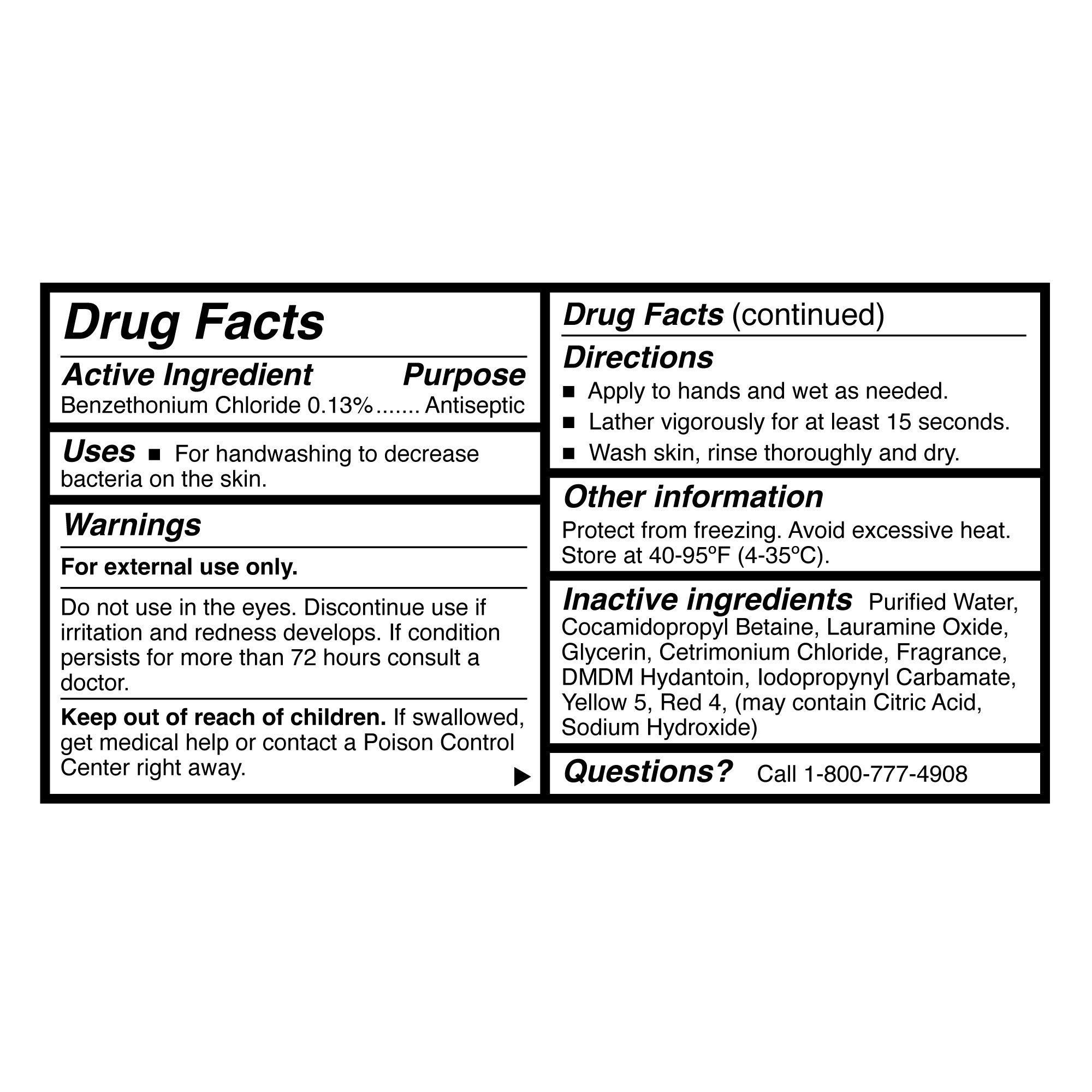 McKesson Brand - 53-23123-8.5 McKesson Clean Scent Foaming Antibacterial Soap