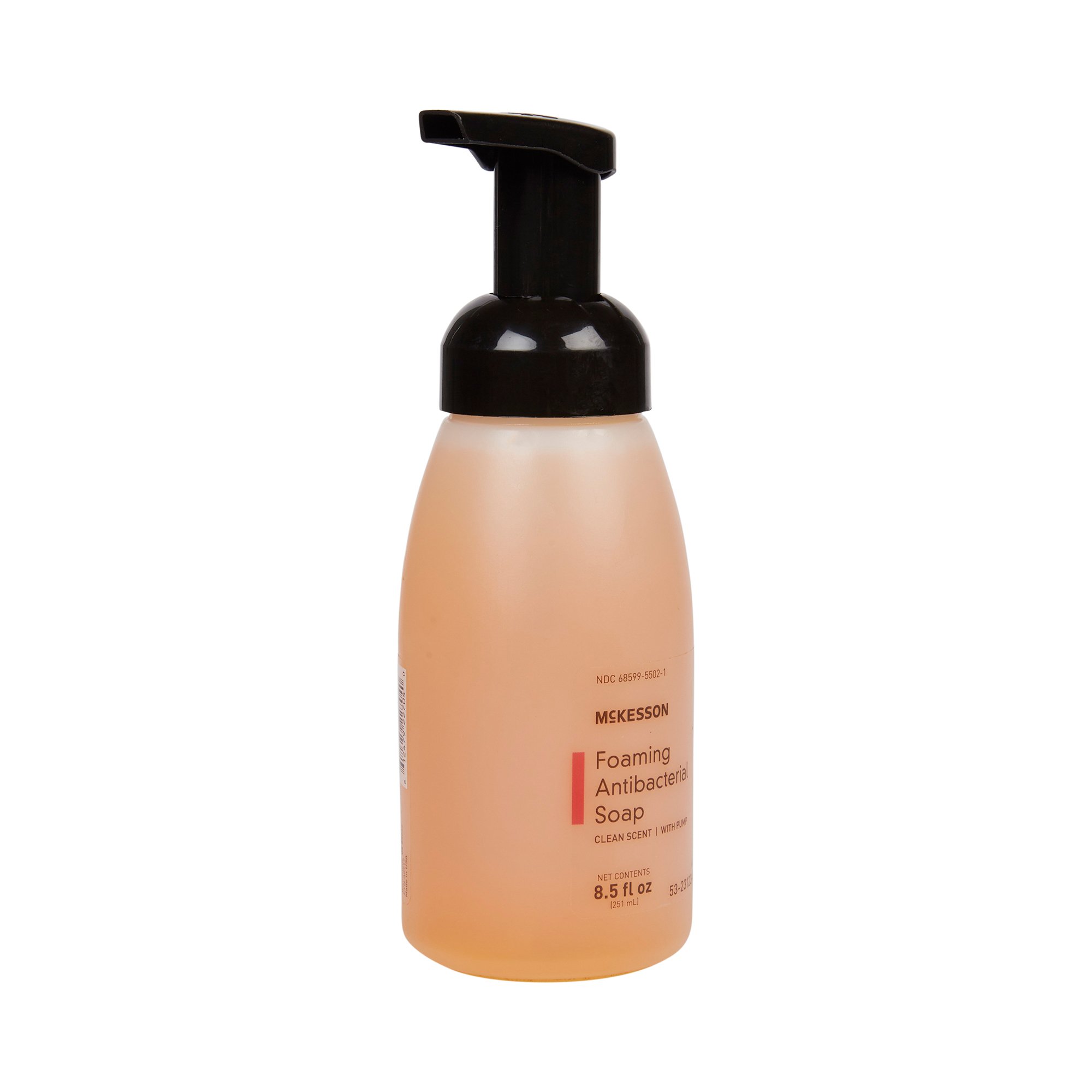 McKesson Brand 53-23123-8.5 - McKesson Clean Scent Foaming Antibacterial Soap, 8.5-ounce Bottle - 1/Each, 24/Case