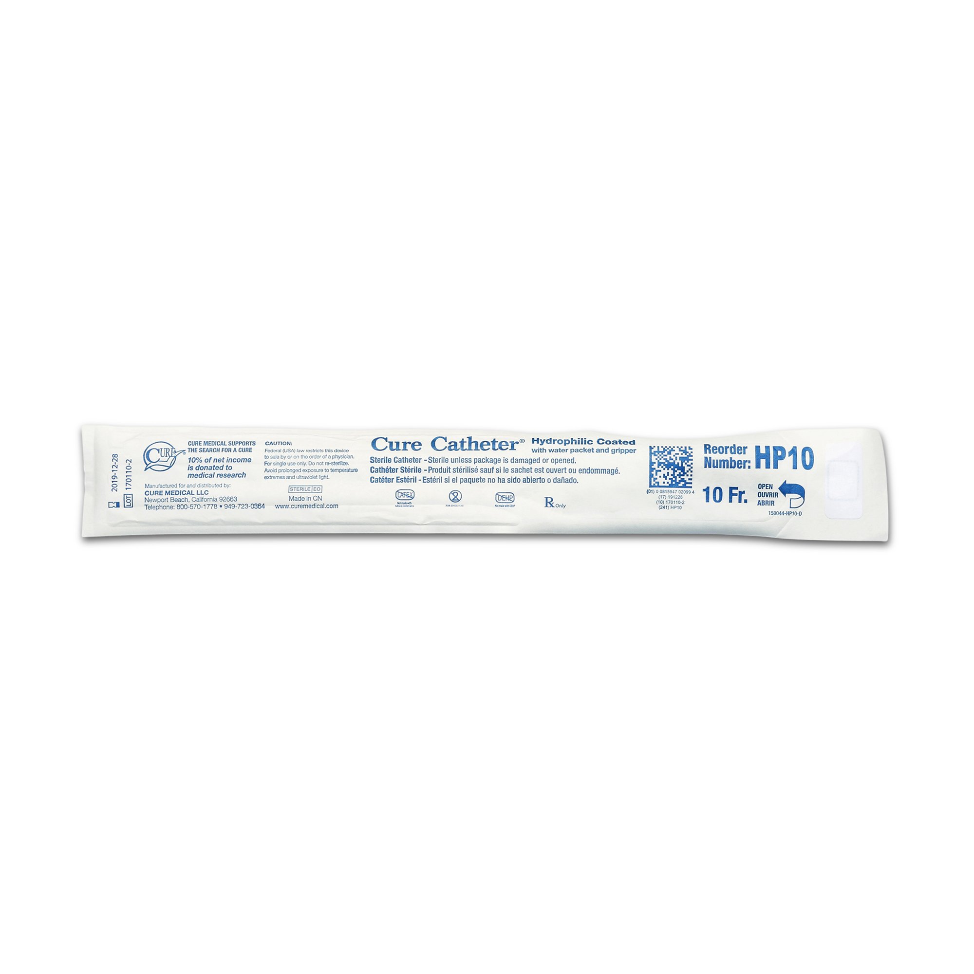 ConvaTec - HP10 Cure Catheter™ Urethral Catheter