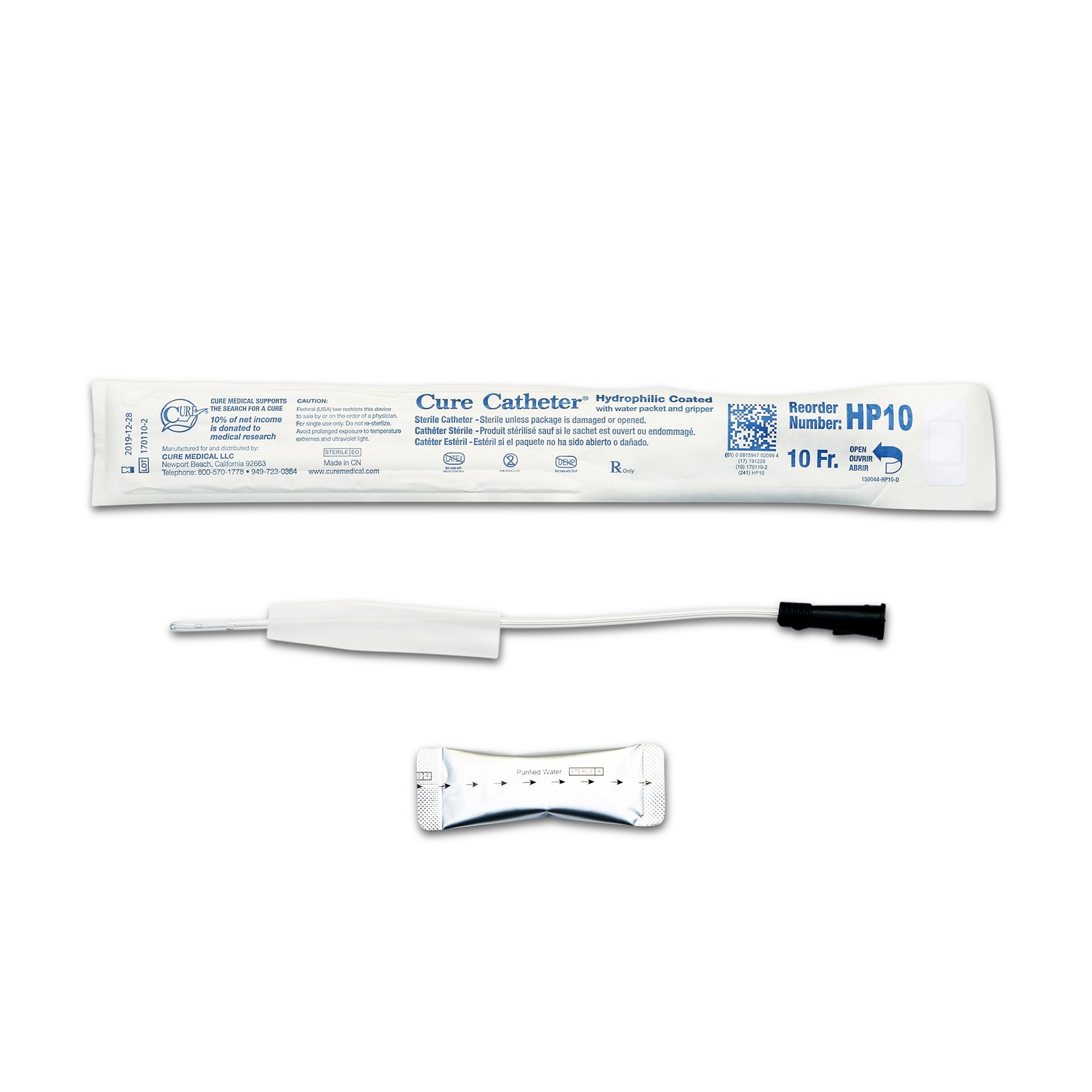 ConvaTec - HP10 Cure Catheter™ Urethral Catheter