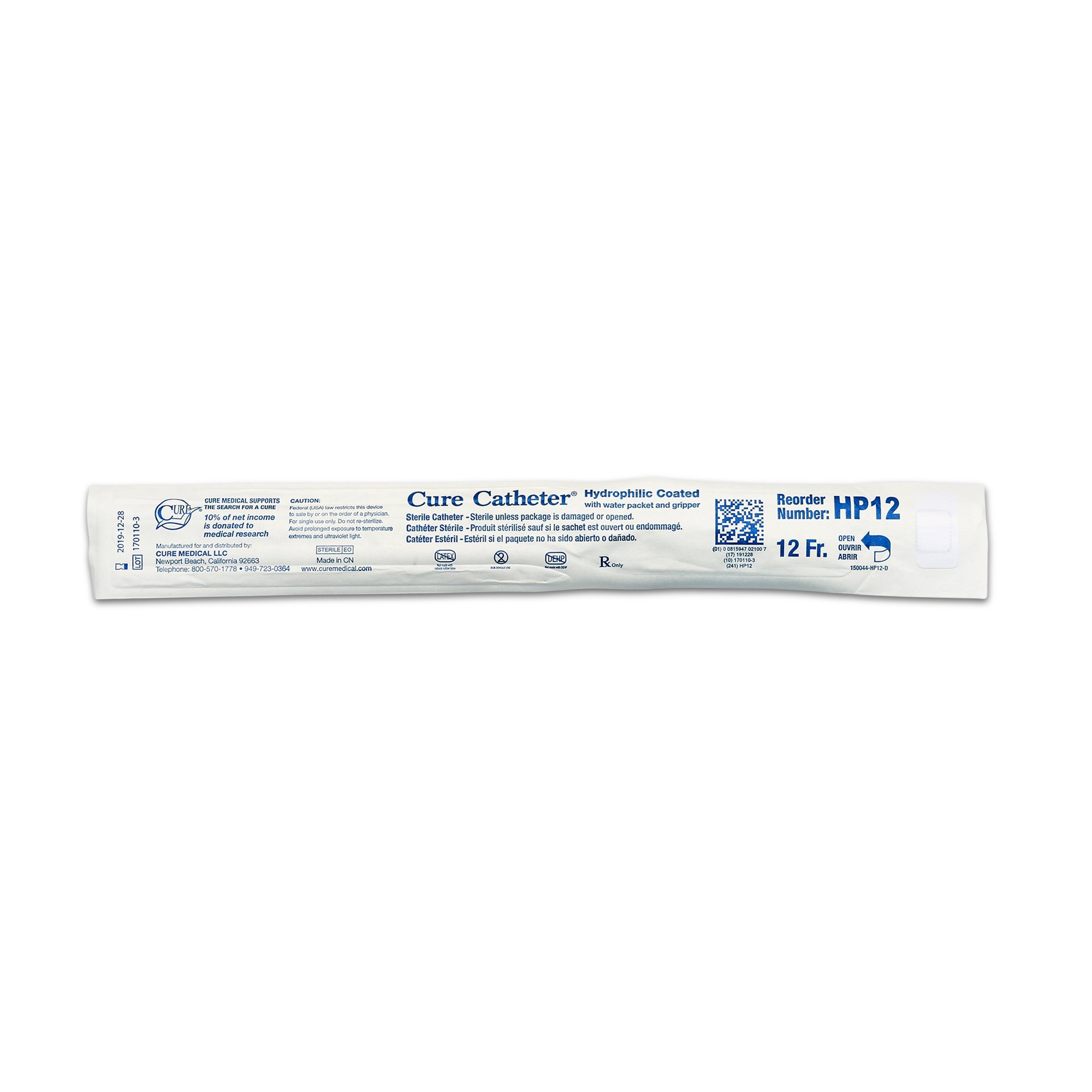 ConvaTec - HP12 Cure Catheter™ Urethral Catheter