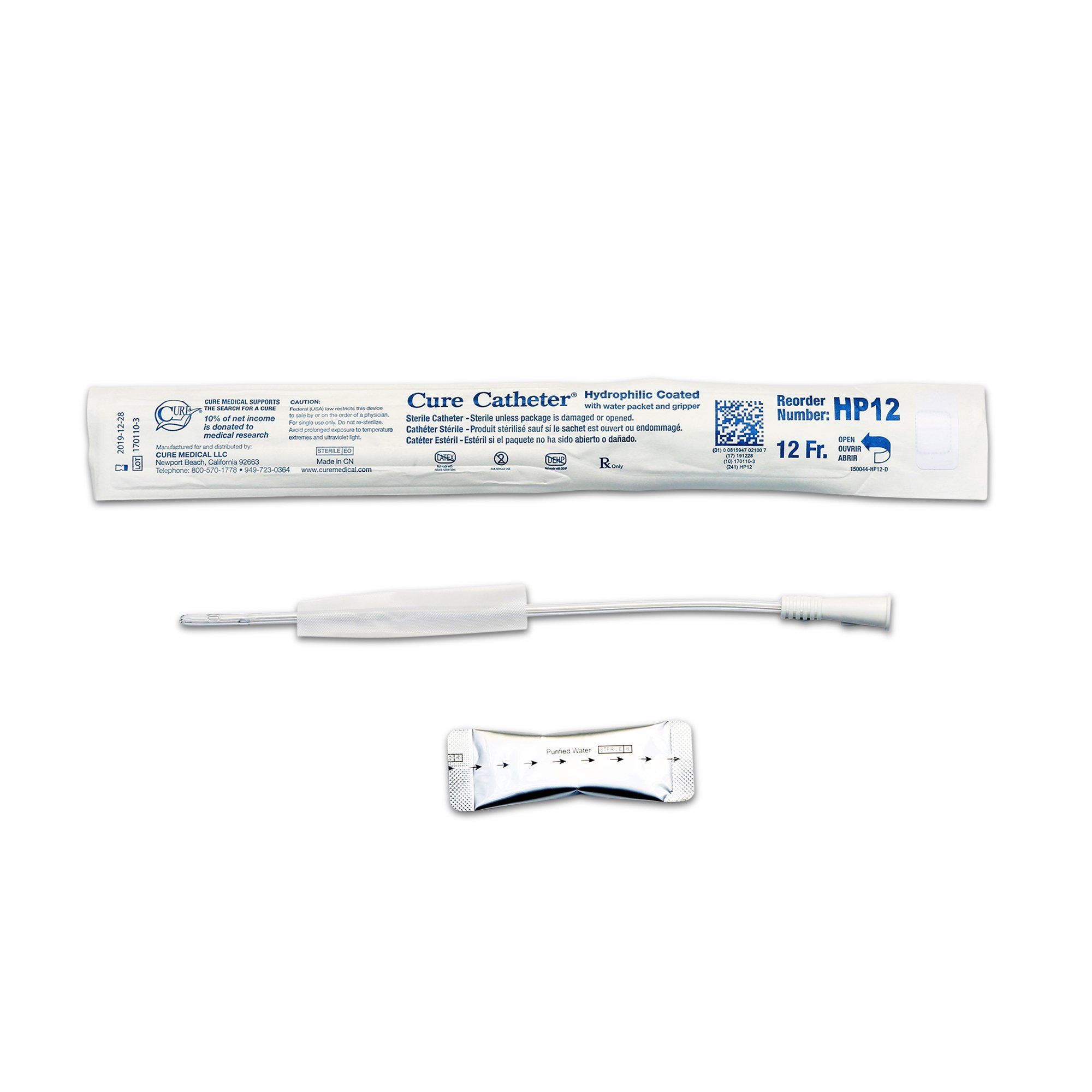 ConvaTec - HP12 Cure Catheter™ Urethral Catheter