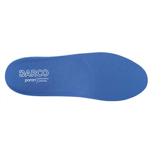 Darco International - PMP10 Orthotic Insole DARCO ProMotion® Plus Shock Absorption EVA / Polyester / Polypropylene / Poron® Women 12 to 12.5 / Men 10 to 10.5 Black / Blue