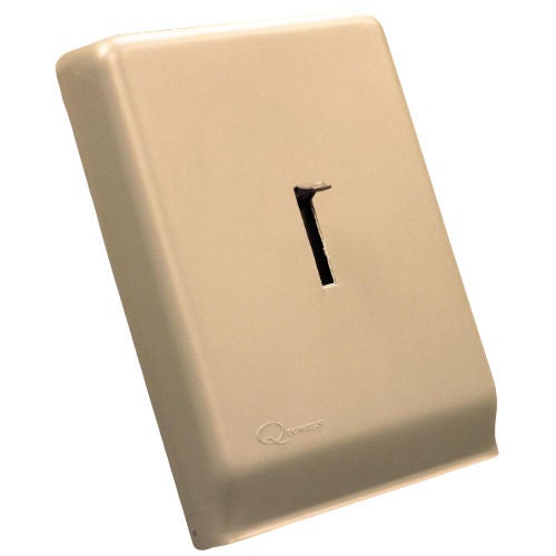Sanitor Manufacturing - 1510BE Paper Towel Dispenser Qtowels Wall Mount Single-Fold Paper Towel