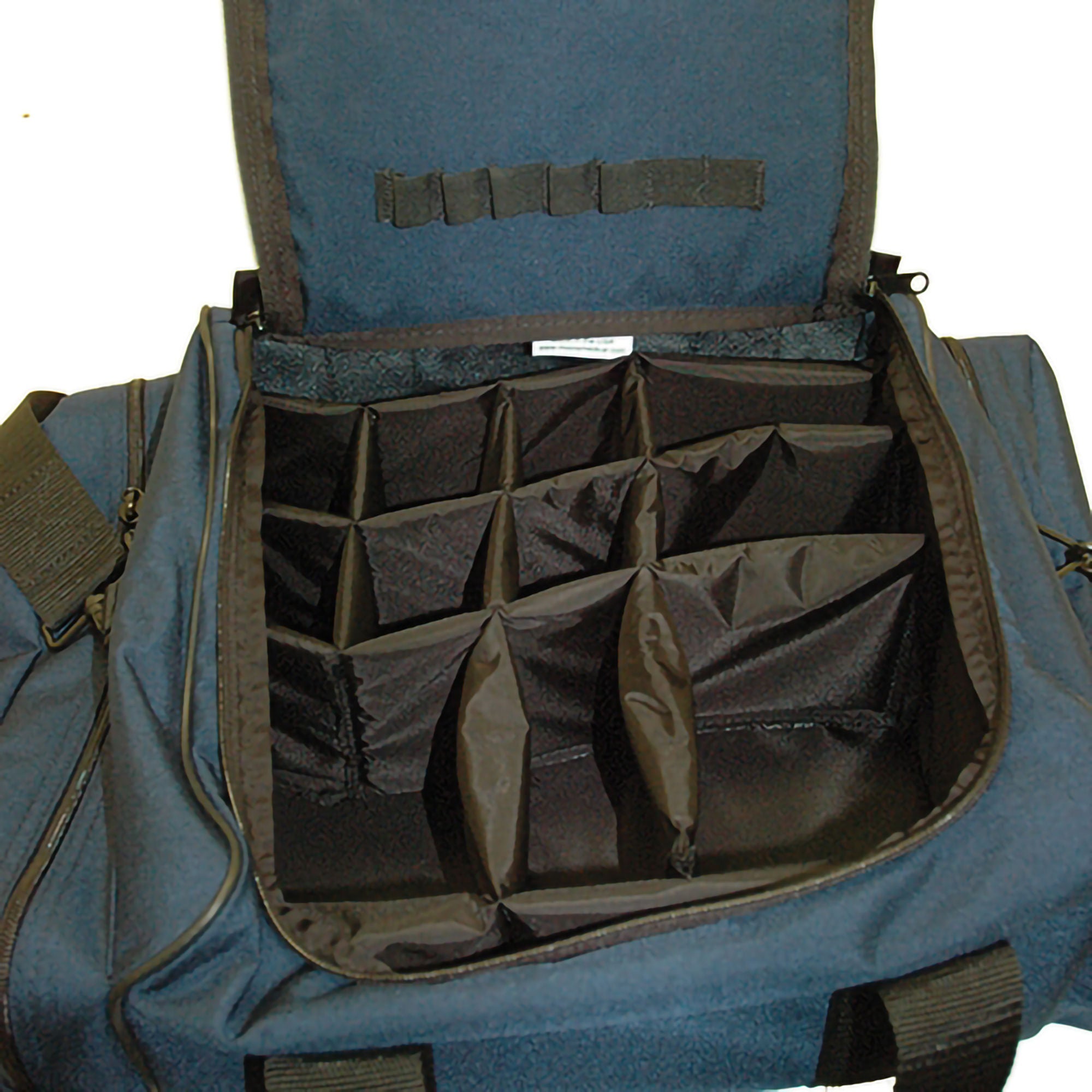 McKesson Brand - 911-75480 Rescue Response Bag McKesson Navy Blue Cordura® Nylon 20 X 12-1/2 X 9 Inch
