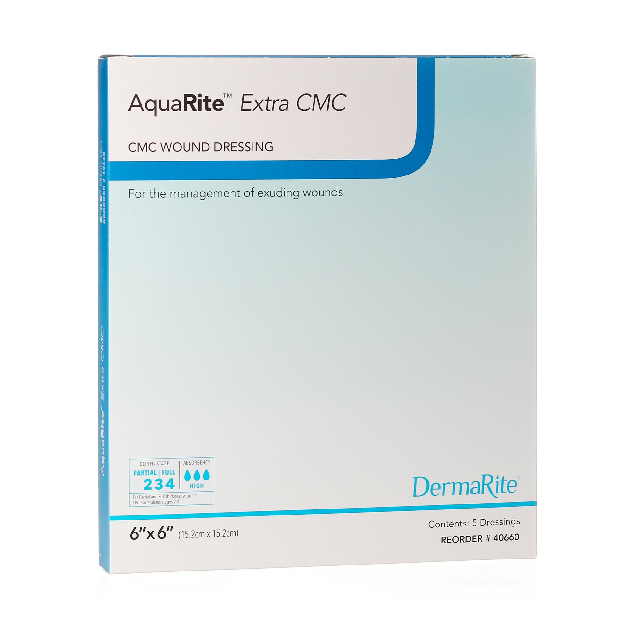 Sion Brands LLC - 40660 AquaRite™ Extra CMC Gelling Fiber Wound Dressing