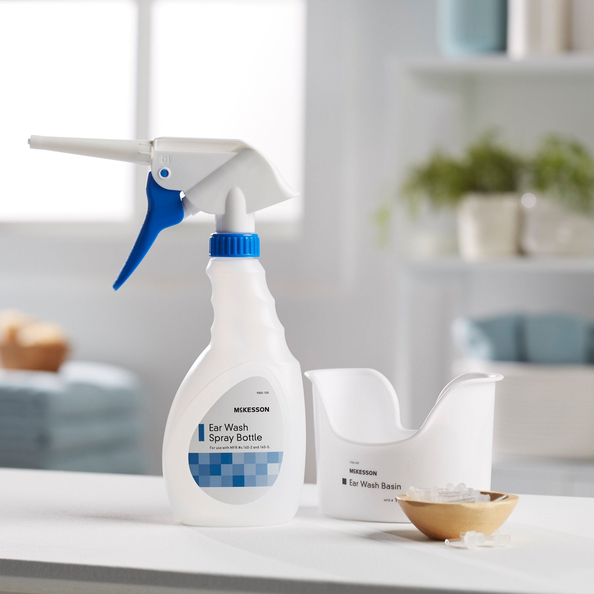McKesson Brand 140-4 - McKesson Ear Wash System Kit with Rigid Tube and 23 Ear Tips - 1/Bag, 10/Case