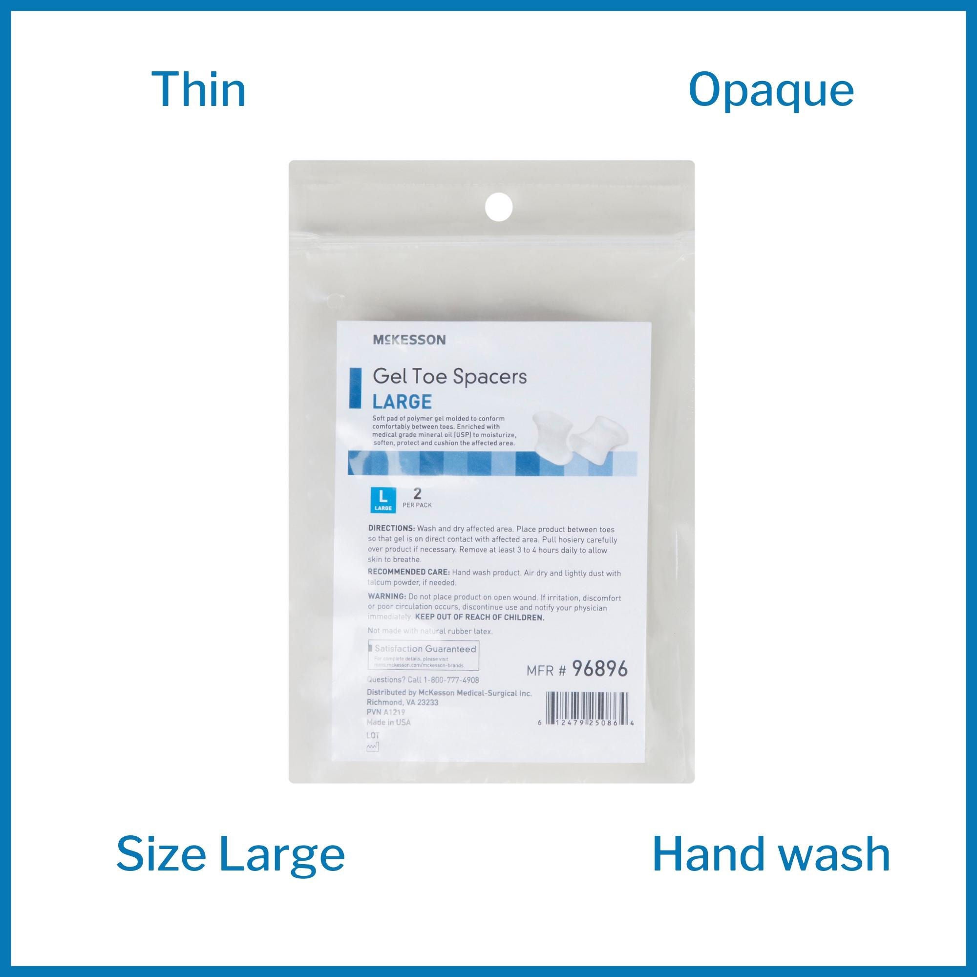 McKesson Brand - 96896 McKesson Gel Toe Spacers