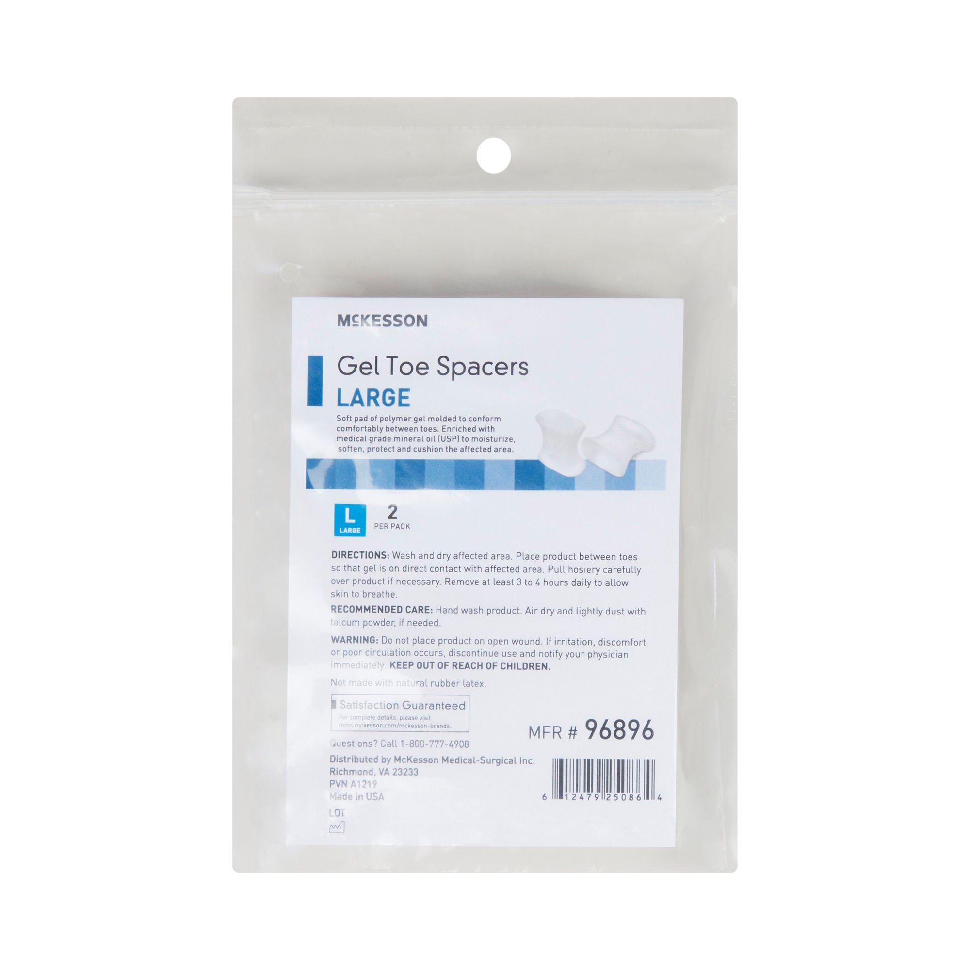 McKesson Brand - 92714 McKesson Gel Toe Spacers