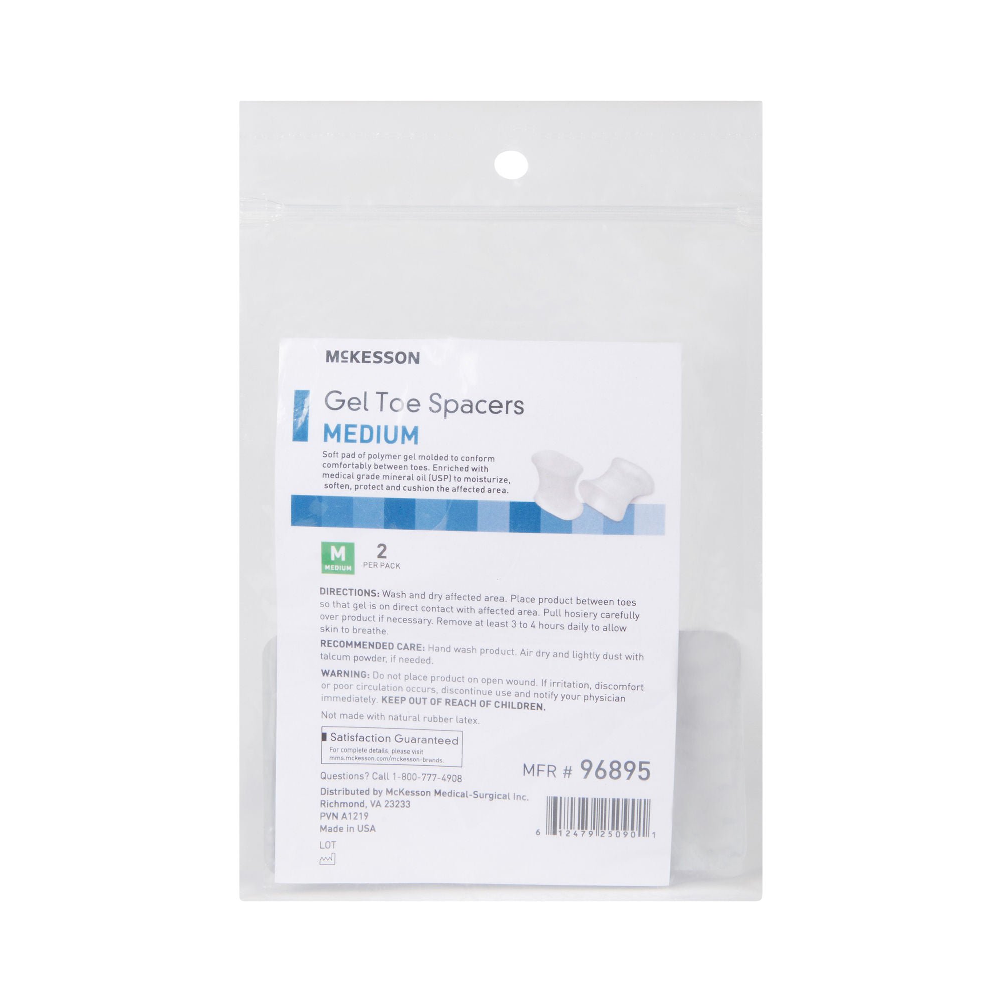 McKesson Brand - 96895 McKesson Gel Toe Spacers