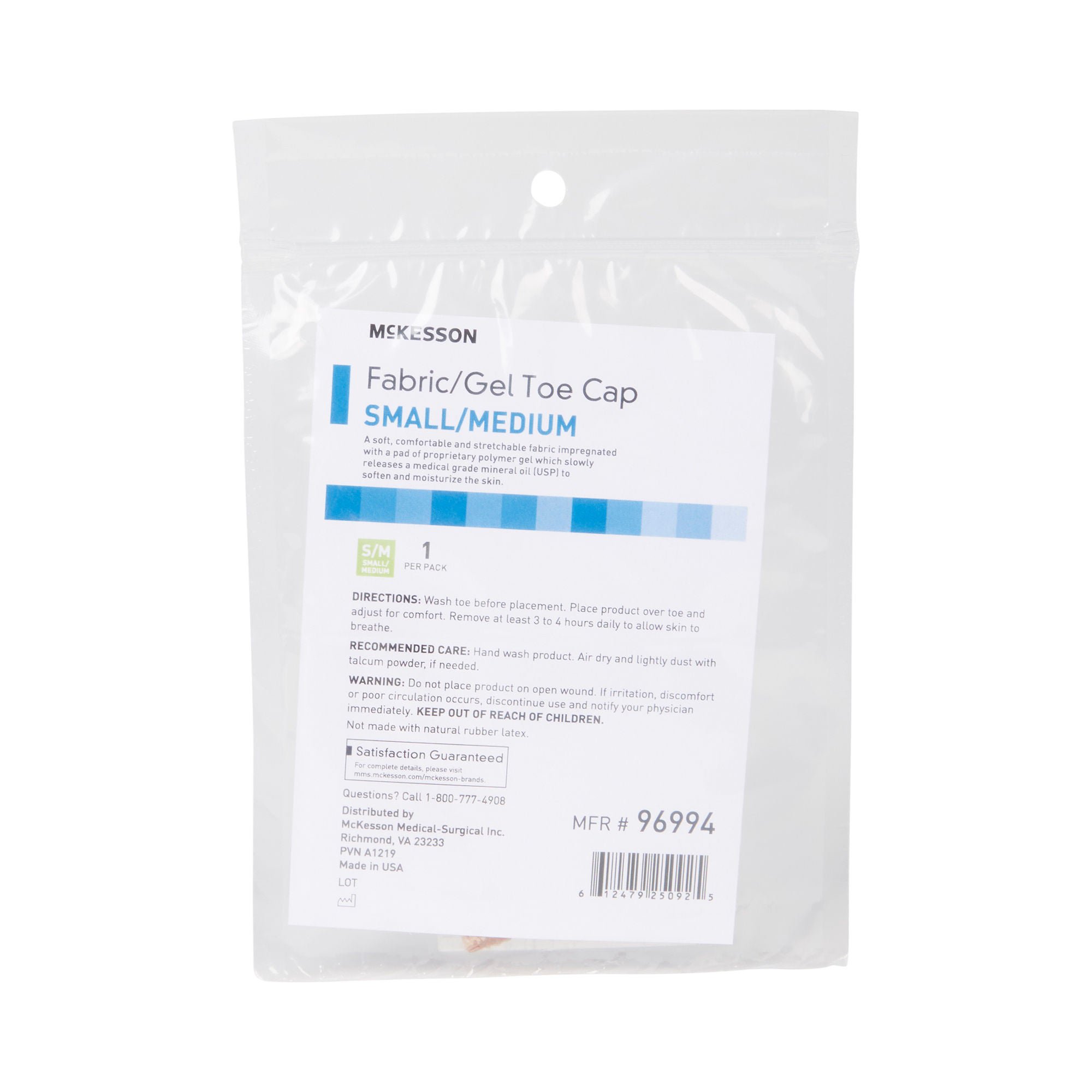 McKesson Brand - 96994 McKesson Toe Cap