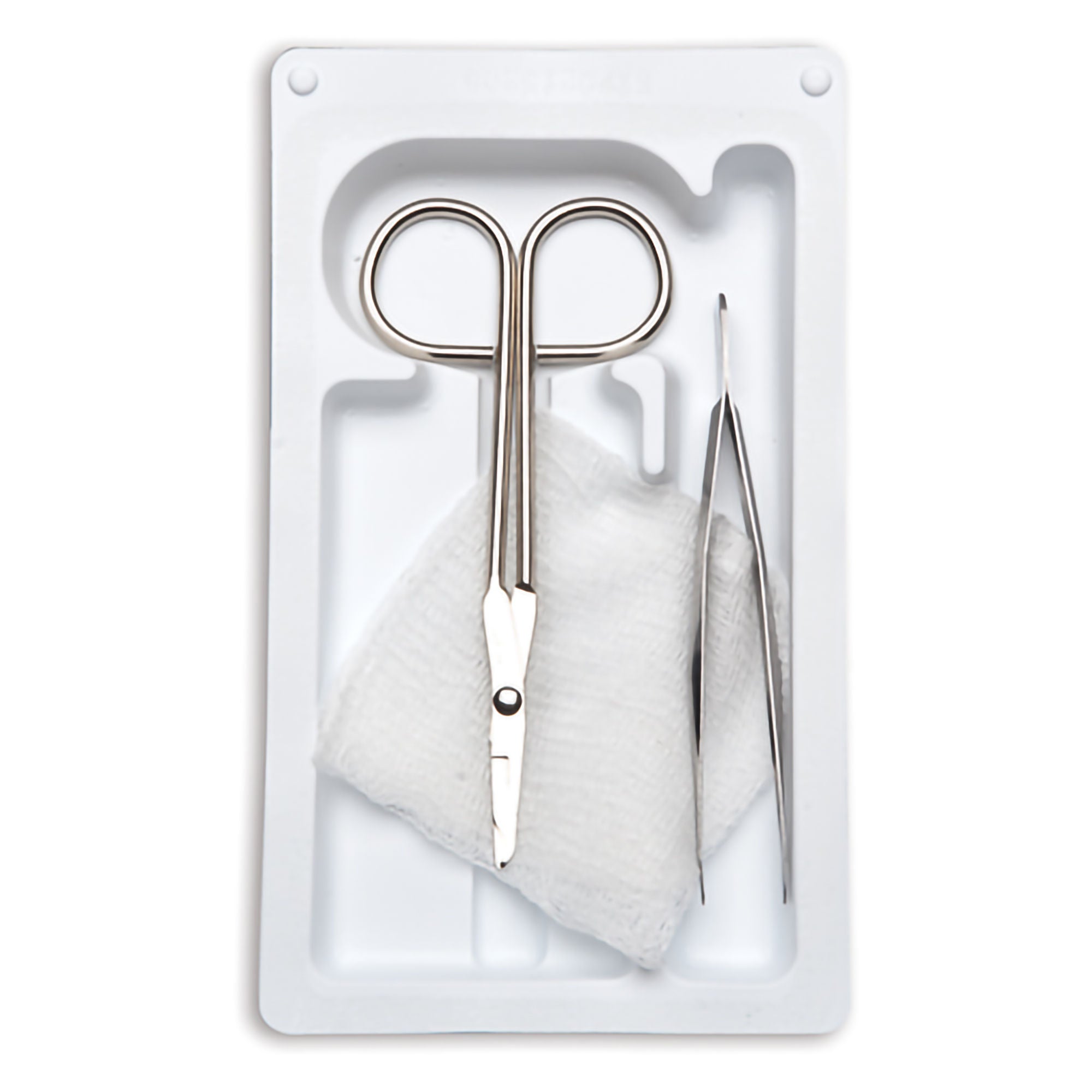 Sterling Medical Services - 101L Suture Removal Kit Scissor Style Handle Straight Jaw Type Sterile Single Use