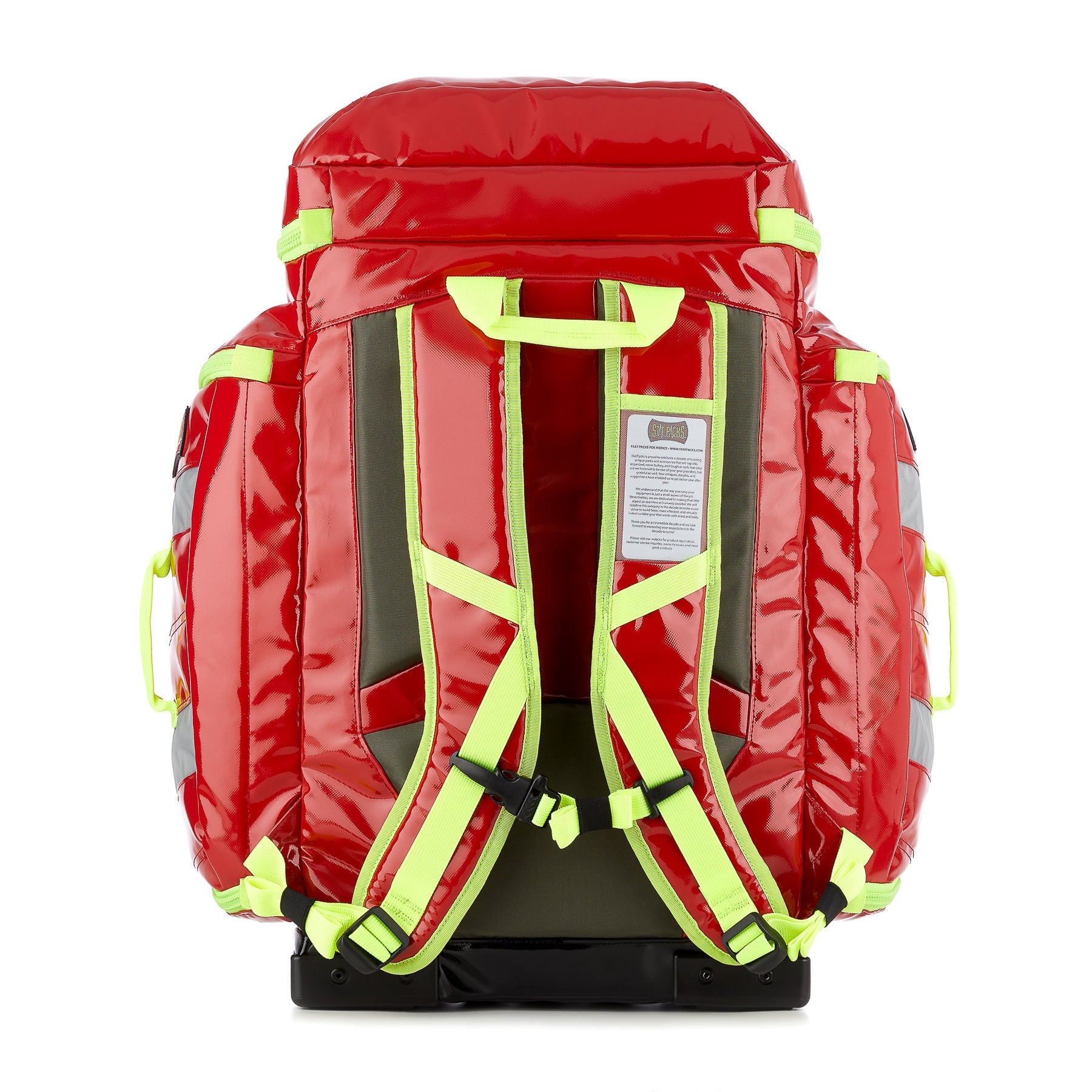 StatPacks Inc - G35001RE EMS Backpack G3 Clinician Red Urethane-Coated Tarpaulin 7 X 17 X 20 Inch