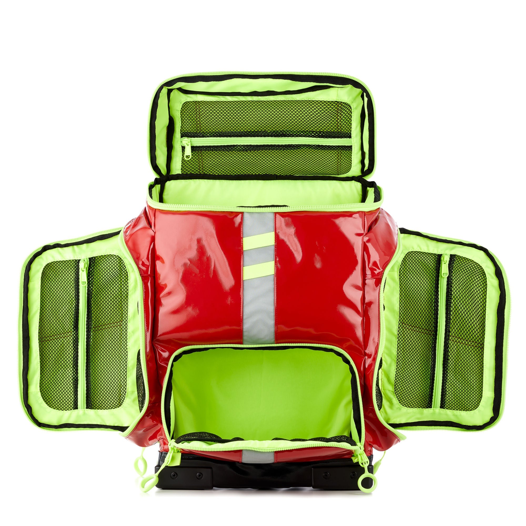 StatPacks Inc - G35001RE EMS Backpack G3 Clinician Red Urethane-Coated Tarpaulin 7 X 17 X 20 Inch