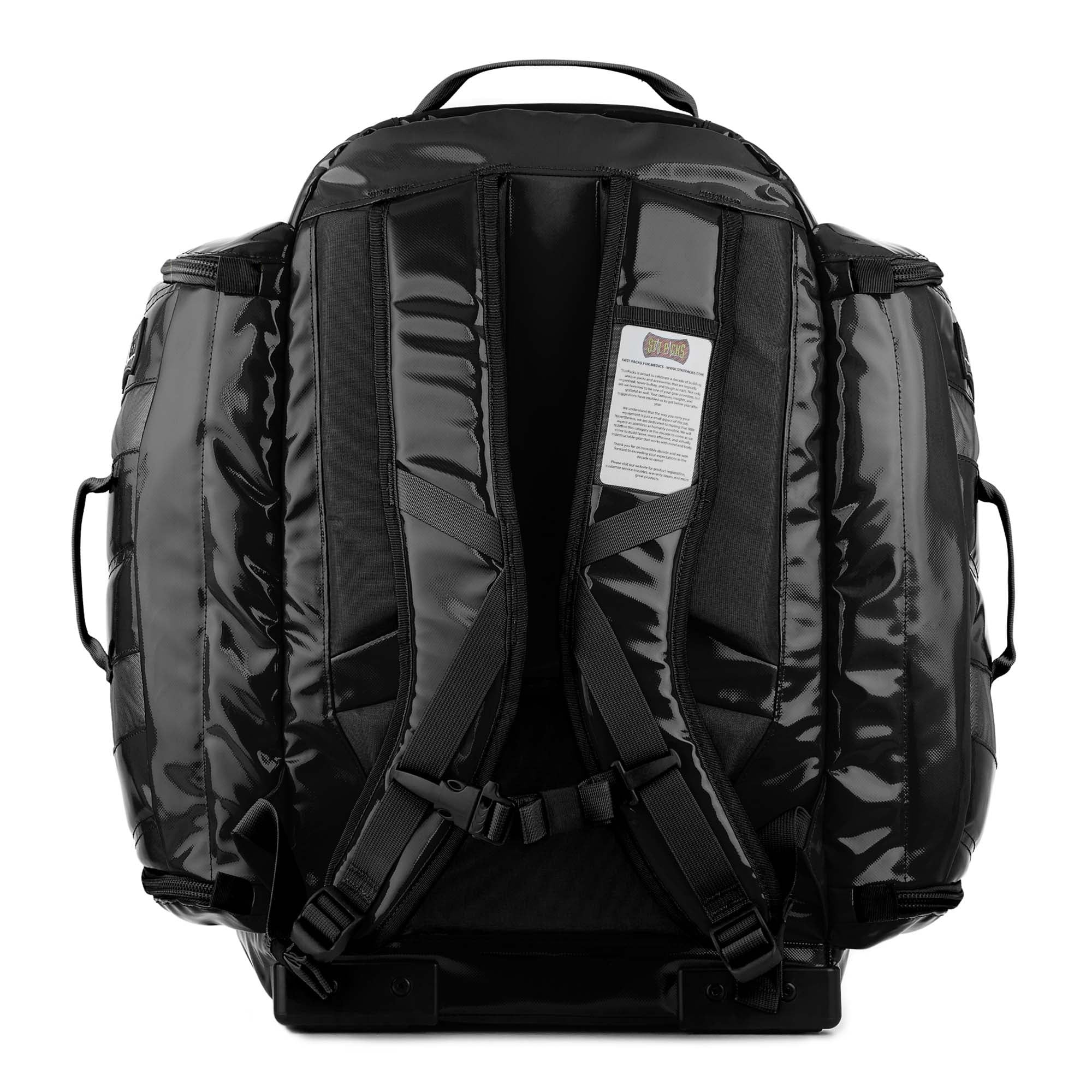 StatPacks Inc - G35004TK EMS Backpack G3 Load n' Go Black Urethane-Coated Tarpaulin 20 X 17 X 7 Inch