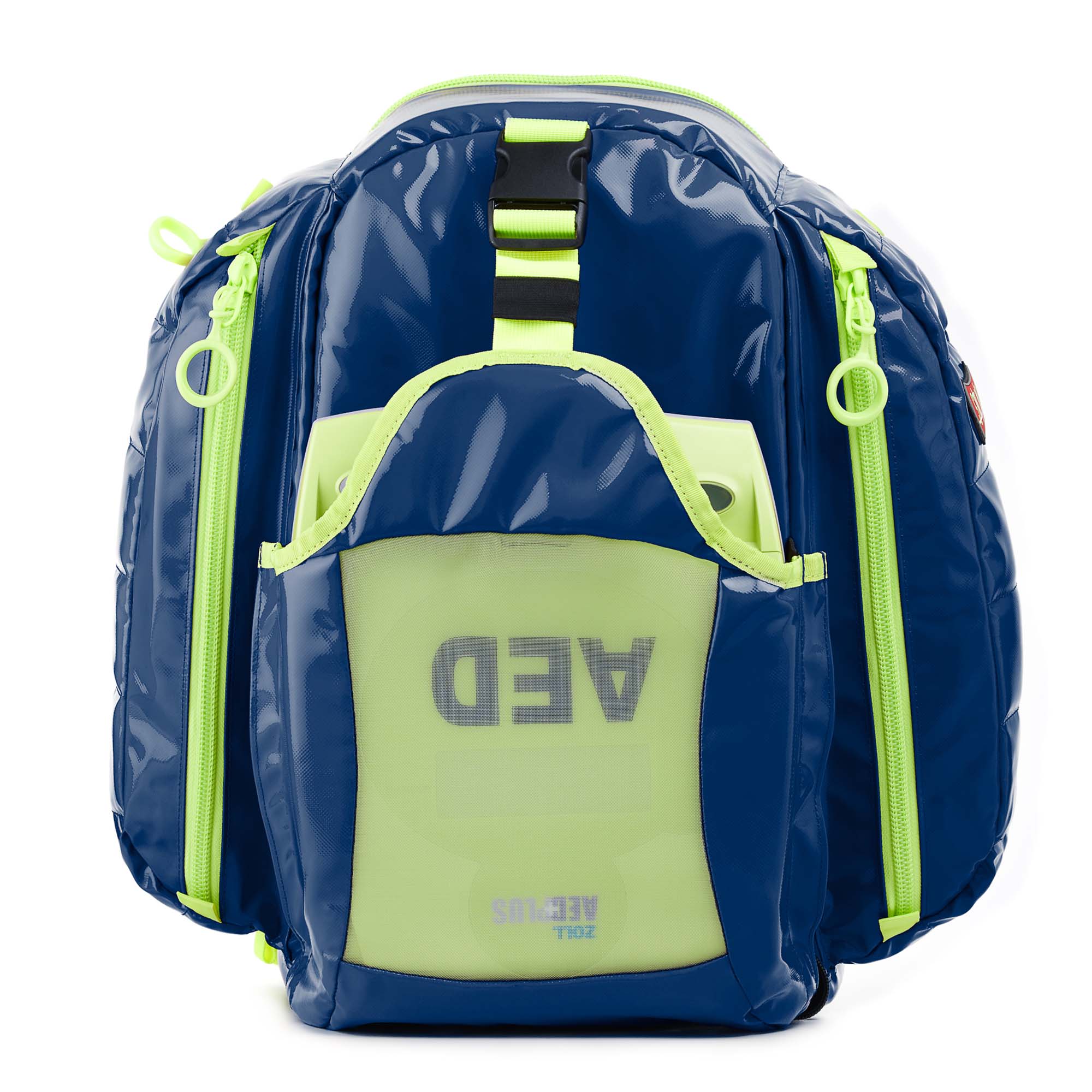 StatPacks Inc - G35007BU EMS AED Backpack G3 Quicklook AED Blue Urethane-Coated Tarpaulin 19 X 18 X 8 Inch