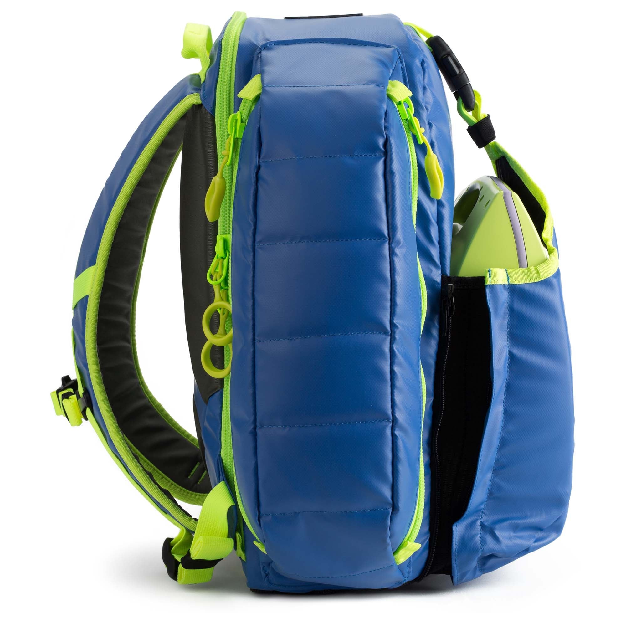 StatPacks Inc - G35007BU EMS AED Backpack G3 Quicklook AED Blue Urethane-Coated Tarpaulin 19 X 18 X 8 Inch