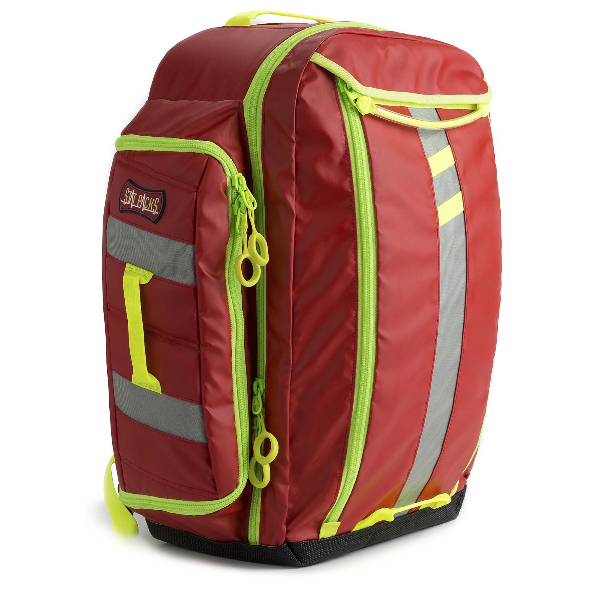 StatPacks Inc - G35008RE Emergency Airway Management Pack G3 Breather Red Urethane-Coated Tarpaulin 21 X 19 X 7 Inch