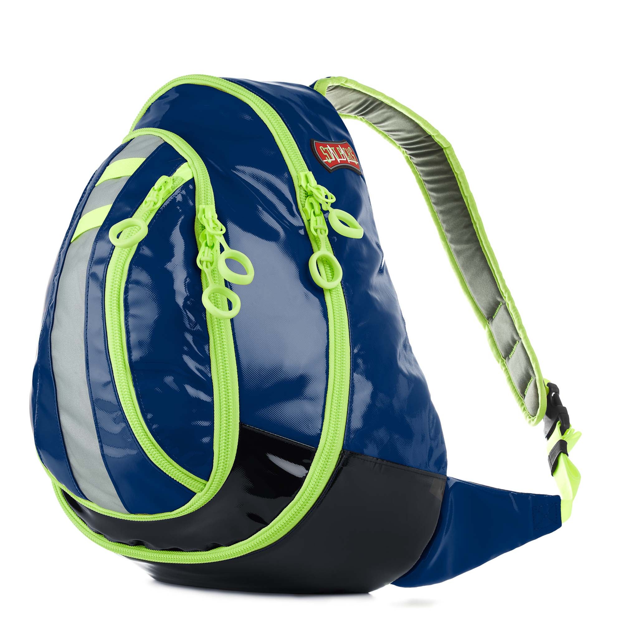 StatPacks Inc - G35011BU EMS Backpack G3 Medslinger Blue Urethane-Coated Tarpaulin 18-1/2 X 13 X 3 Inch