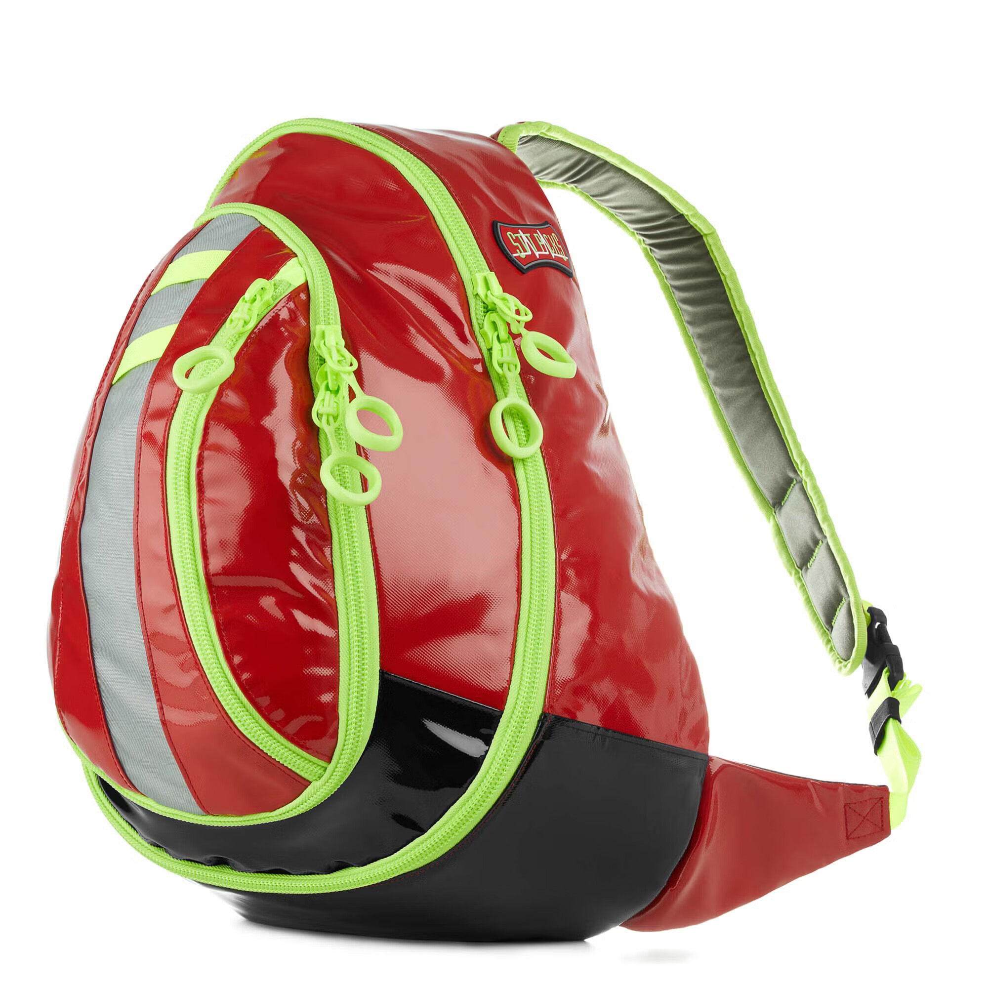 StatPacks Inc - G35011RE EMS Backpack G3 Medslinger Red Urethane-Coated Tarpaulin 18-1/2 X 13 X 3 Inch