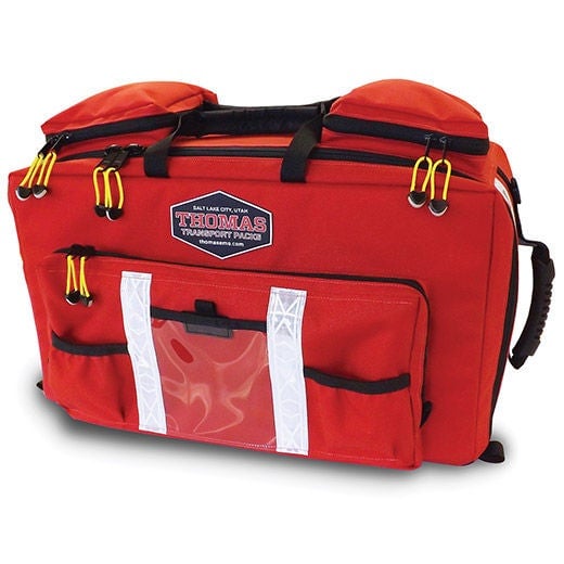 Thomas Transport Packs-EMS - TT1280 ALS/BLS or Airway Bag Zenith Red