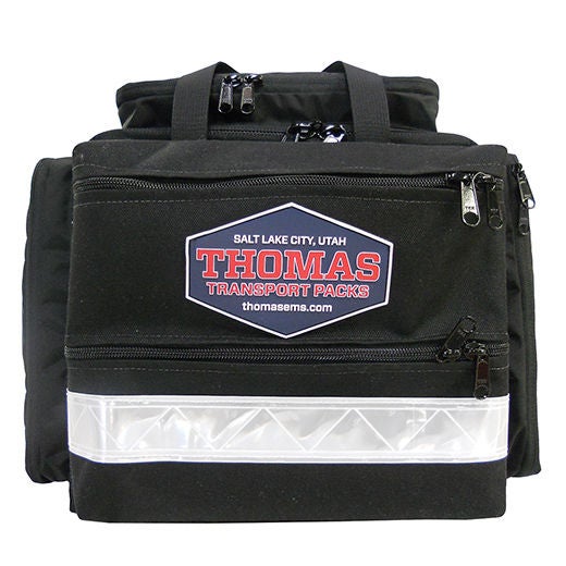 Thomas Transport Packs-EMS - TT894 Emergency Bag Aeromed Pack Black 11 X 12 X 5 Inch