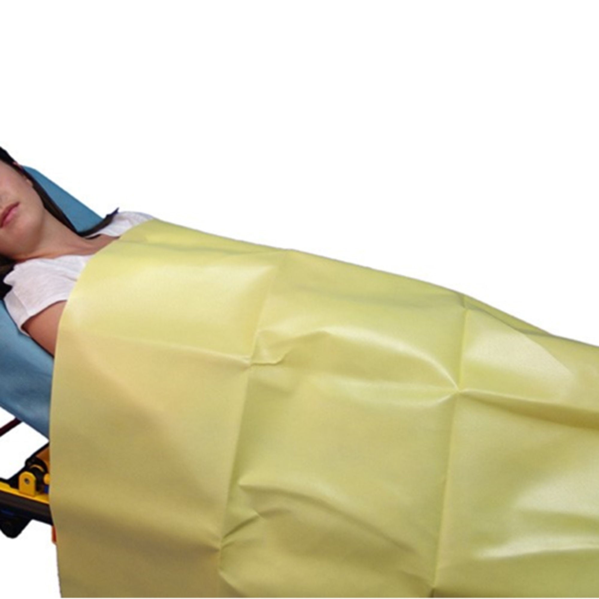 Taylor Healthcare Products Inc - 90-YEB6090 Emergency Blanket Taylor™ Healthcare Products 60 X 90 Inch Nonwoven Polypropylene / Laminated Polyethylene Yellow