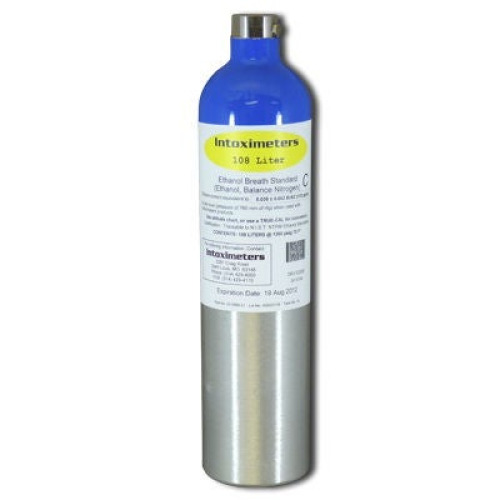 Intoximeters Inc - 22-0060-01 Intoximeters Dry Gas Tank 108 Liter For Breath Alcohol Testing Devices