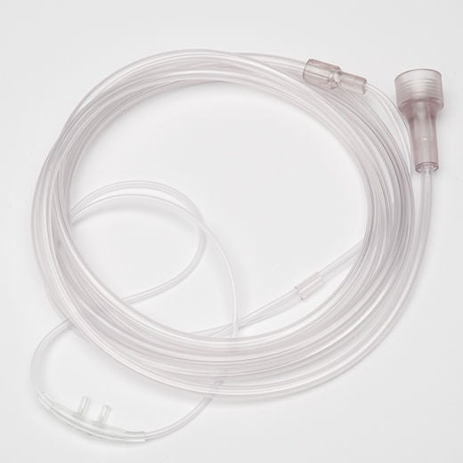 MedSource International - MS-24212-U Nasal Cannula Infant Curved Prongs 7 Foot Tubing Low Flow Rate