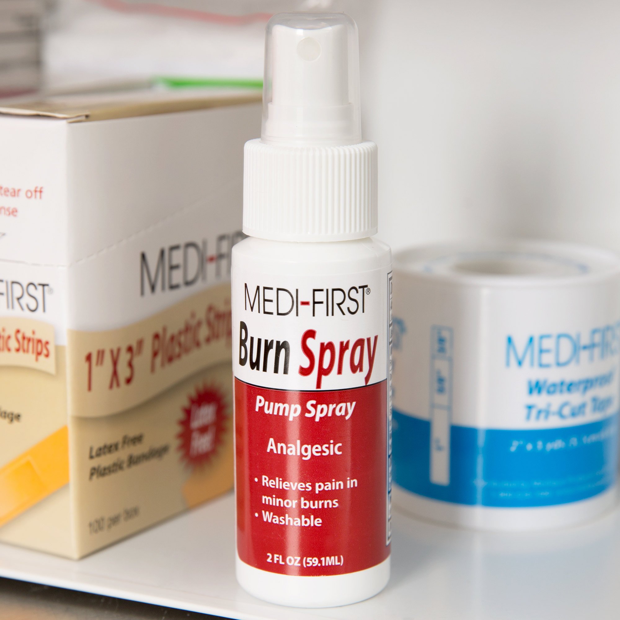 Medique Products 22502 - Medi-First® Lidocaine Burn Relief, 2-ounce spray bottle - 1/Each